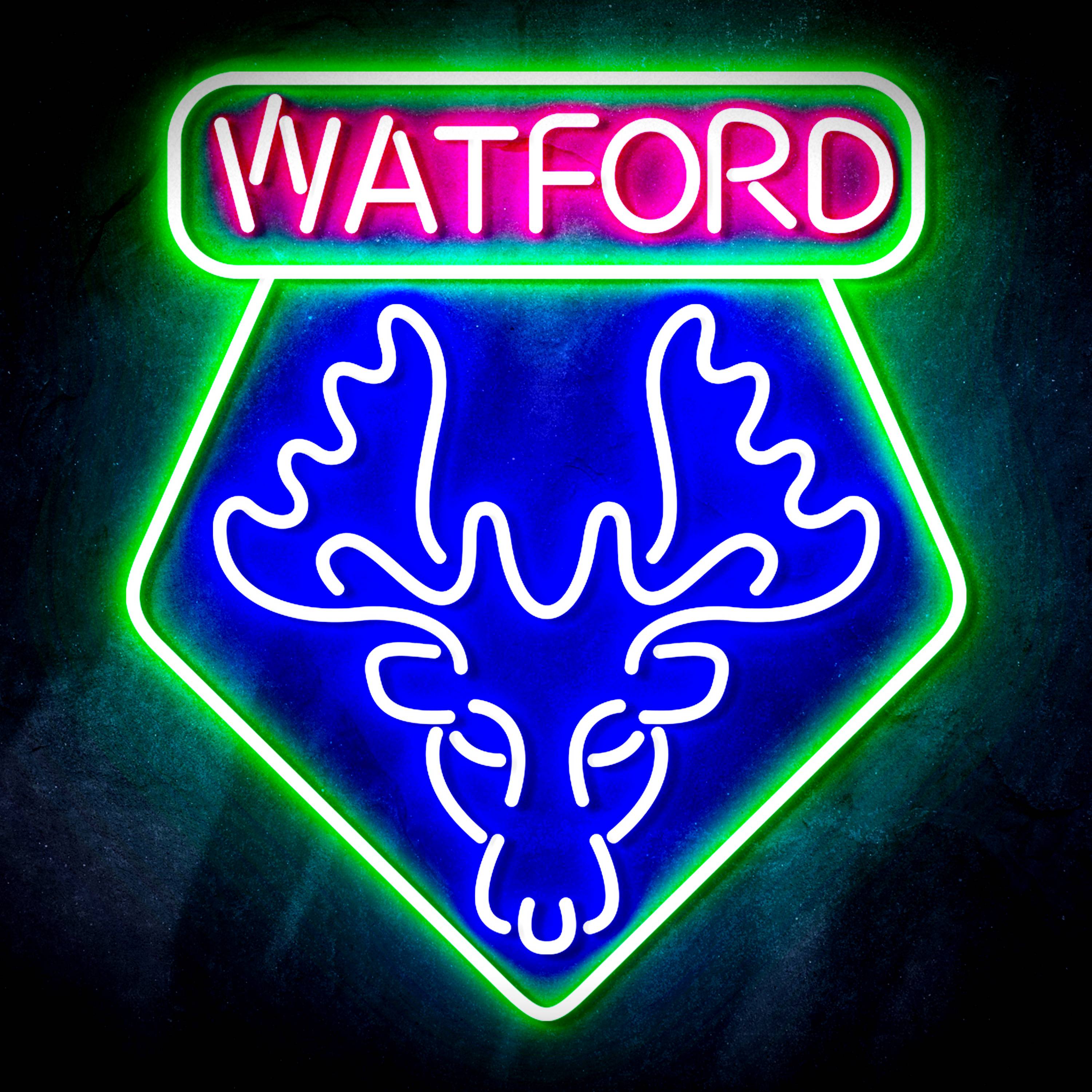 Premier League Watford Football Club Flex Neon-like LED Sign