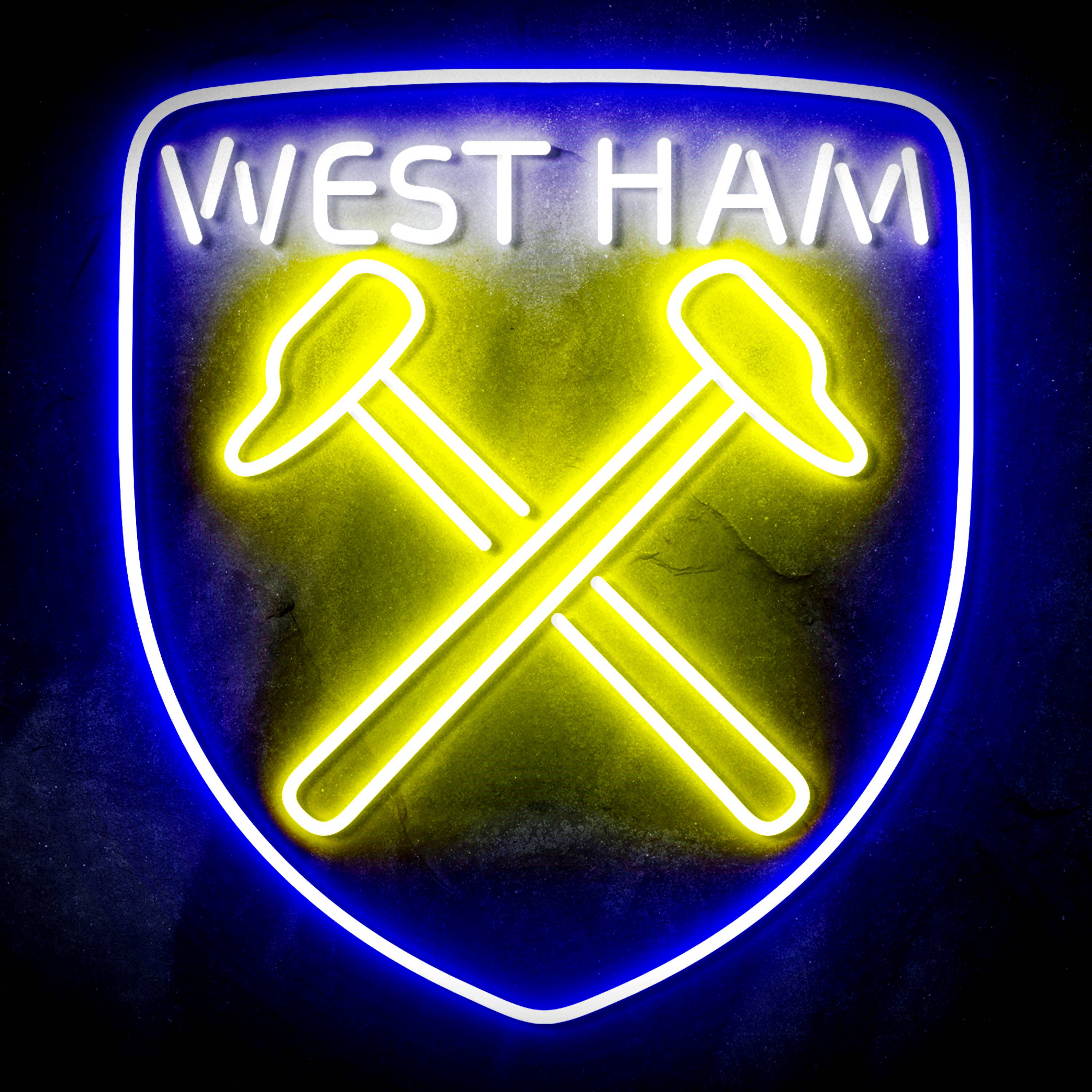 Premier League West Ham United Football Club Flex Neon-like LED Sign