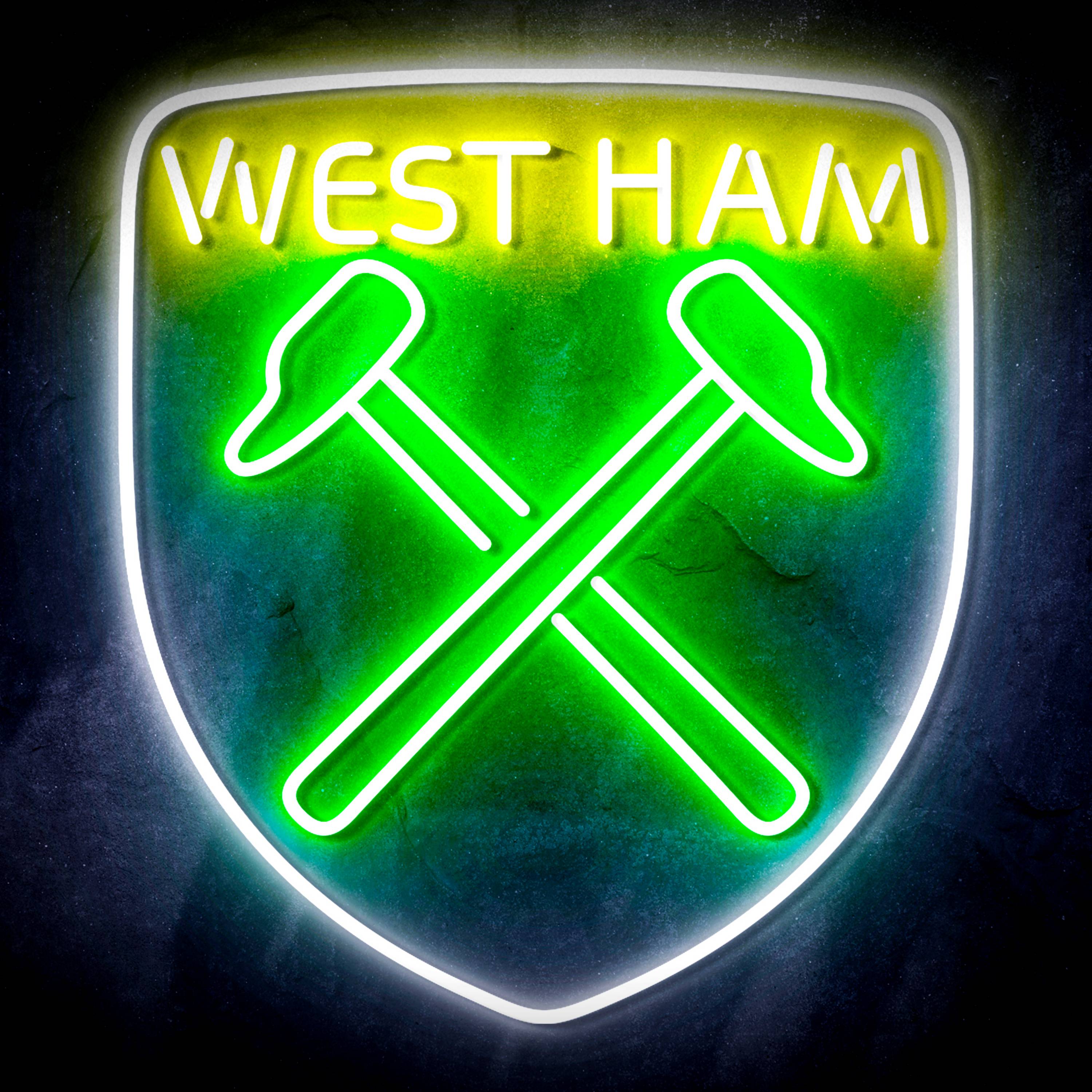 Premier League West Ham United Football Club Flex Neon-like LED Sign