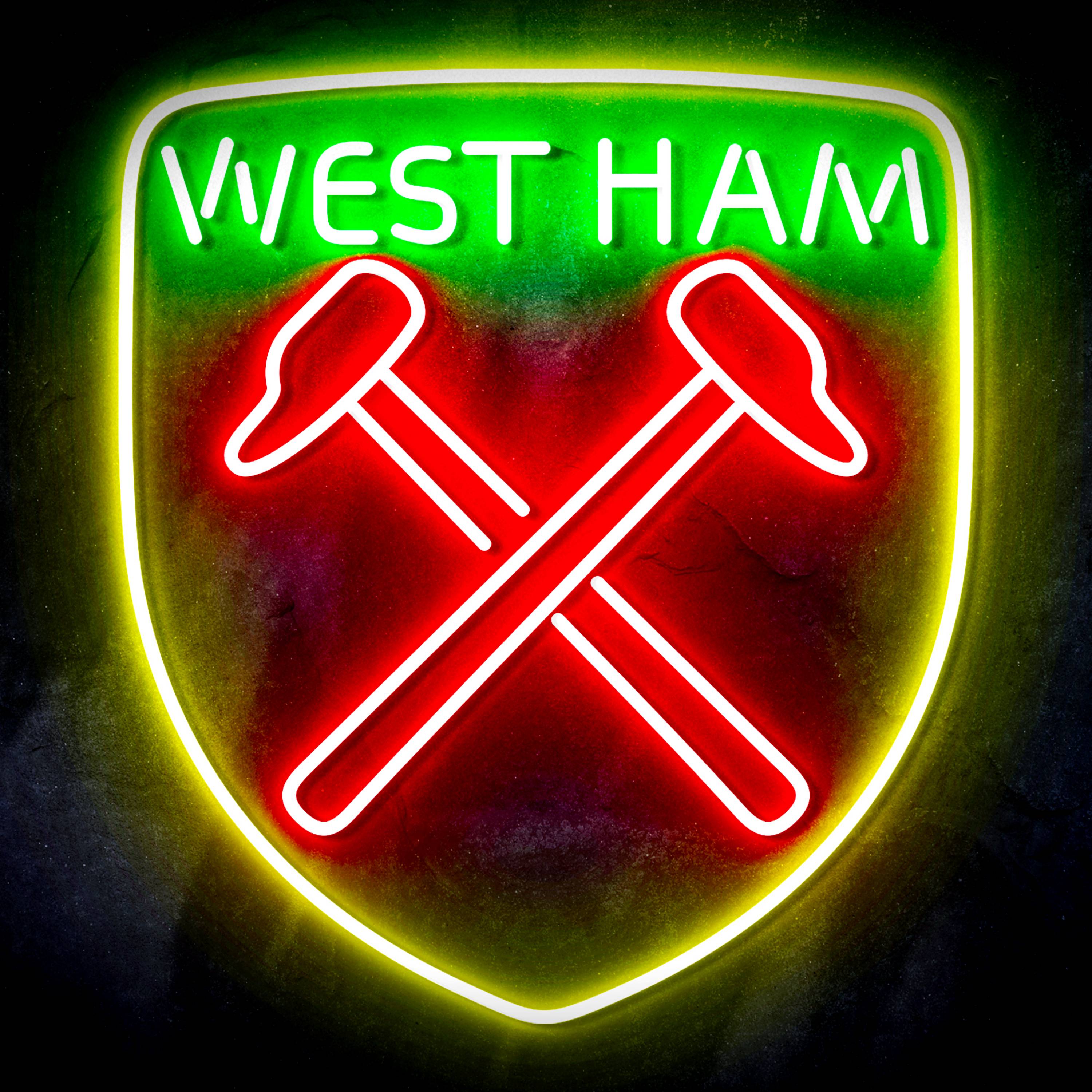 Premier League West Ham United Football Club Flex Neon-like LED Sign