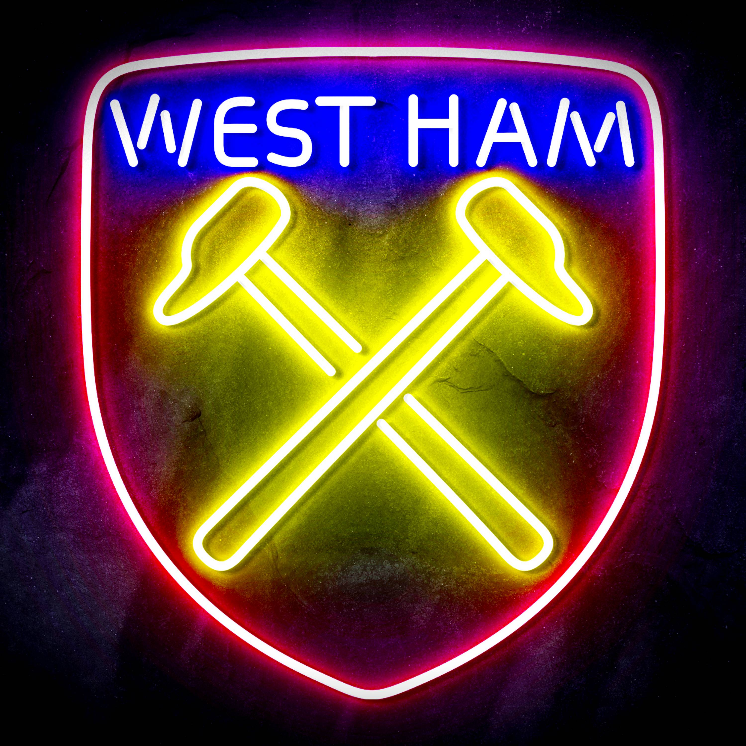 Premier League West Ham United Football Club Flex Neon-like LED Sign