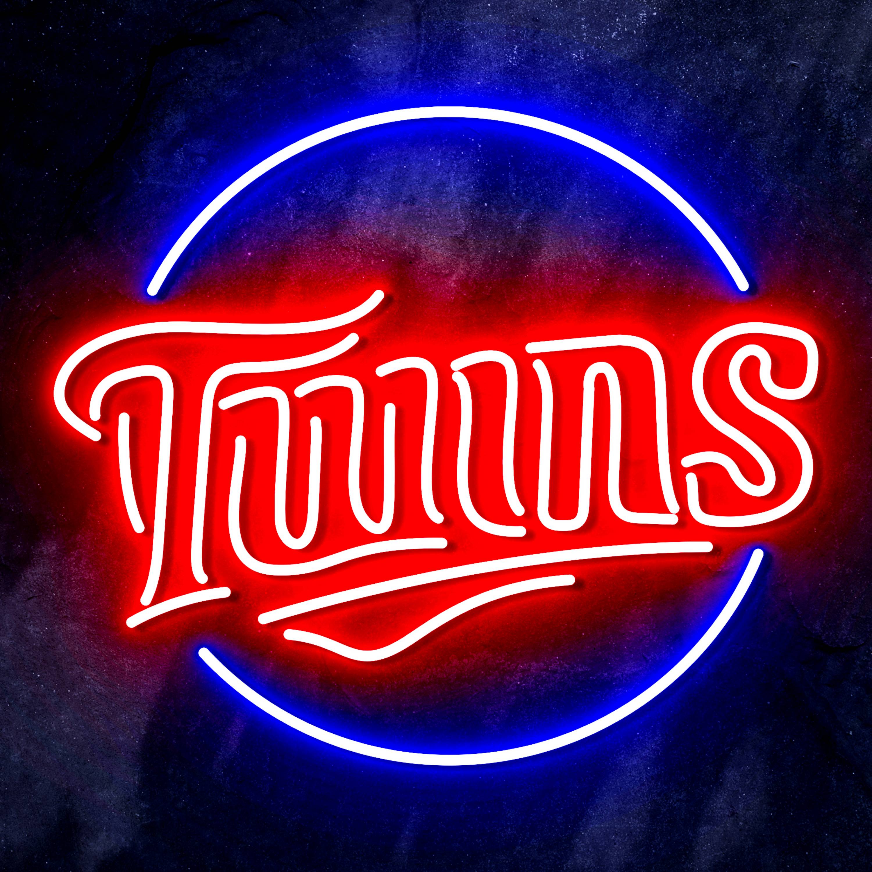 MLB Minnesota Twins Flex Neon-like LED Sign