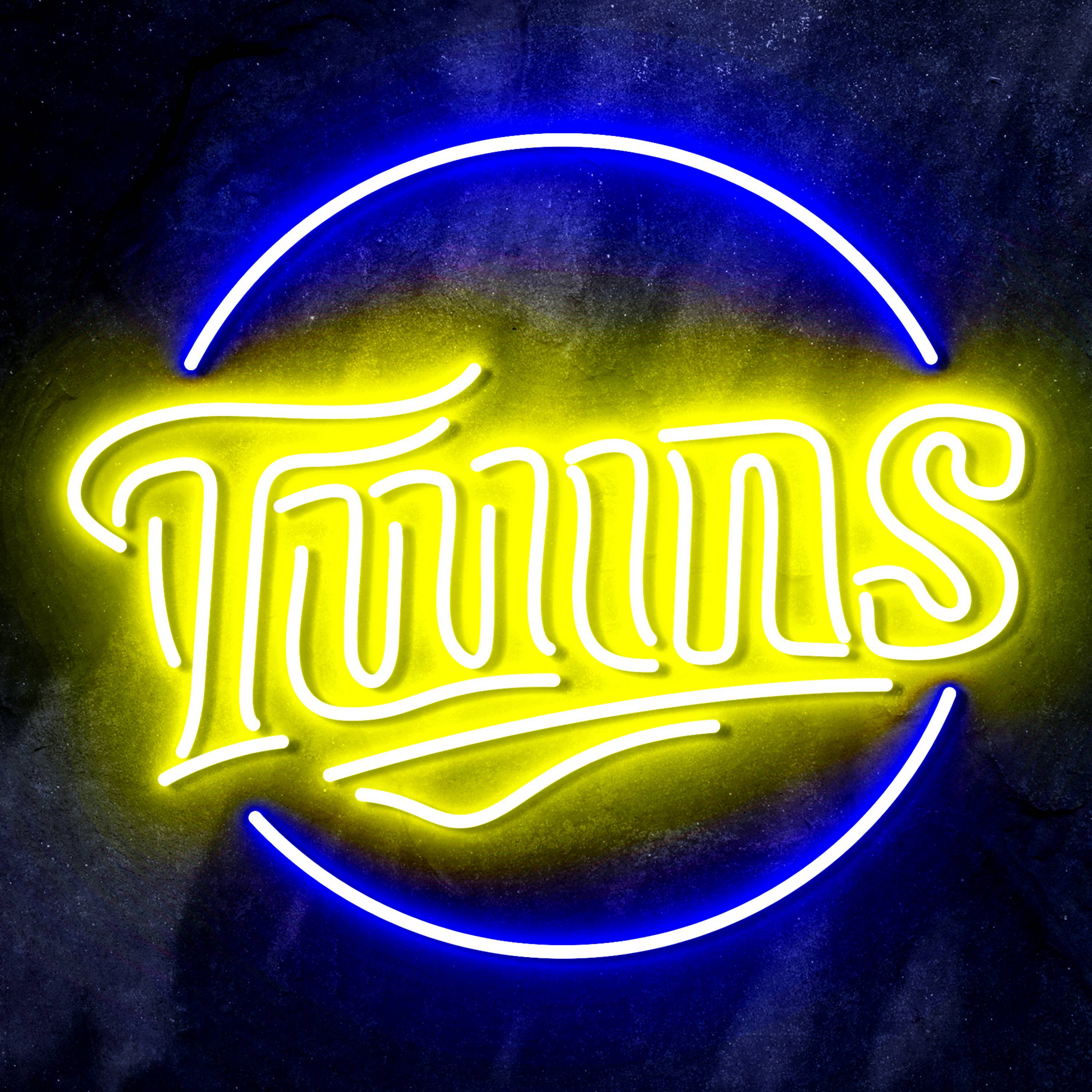 MLB Minnesota Twins Flex Neon-like LED Sign