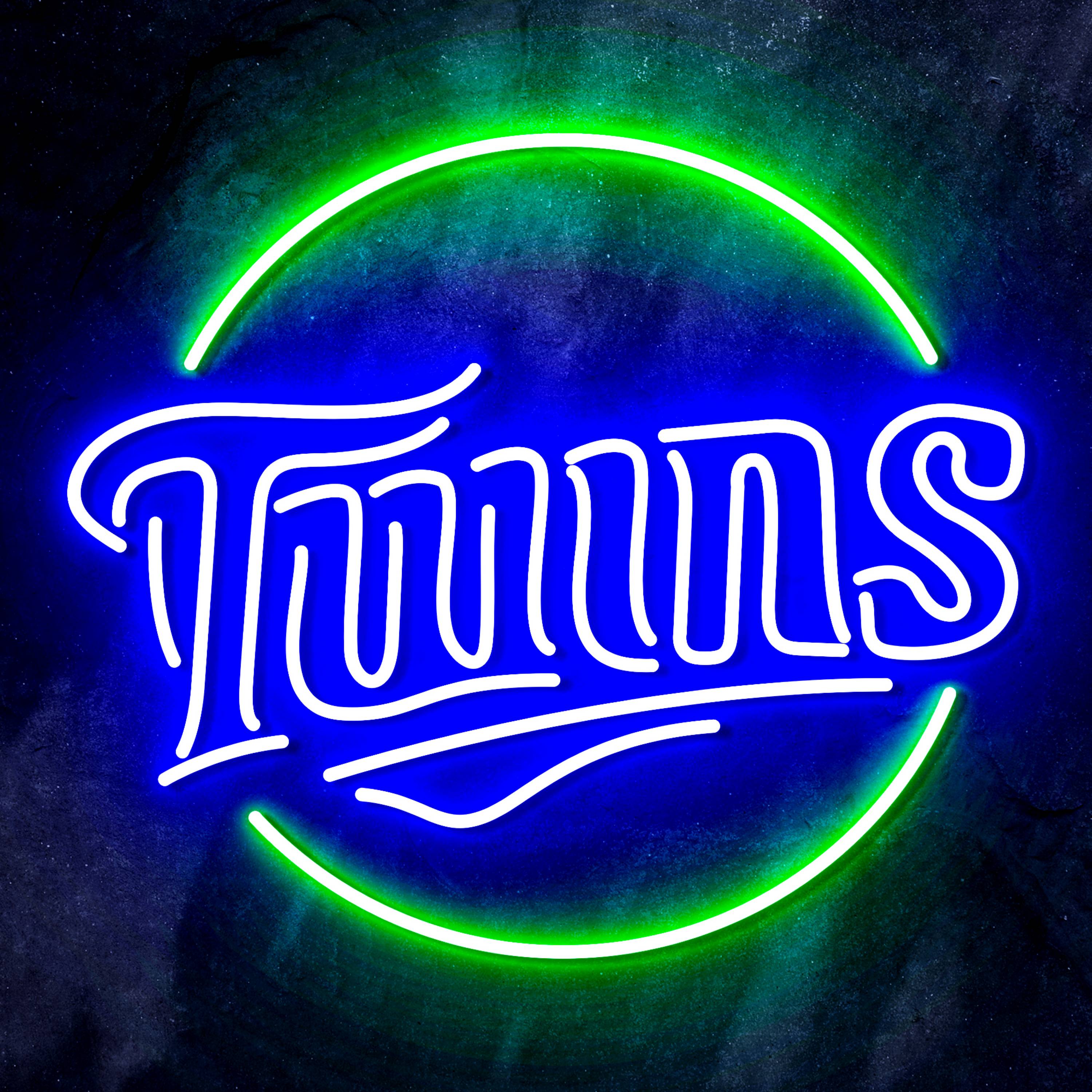 MLB Minnesota Twins Flex Neon-like LED Sign