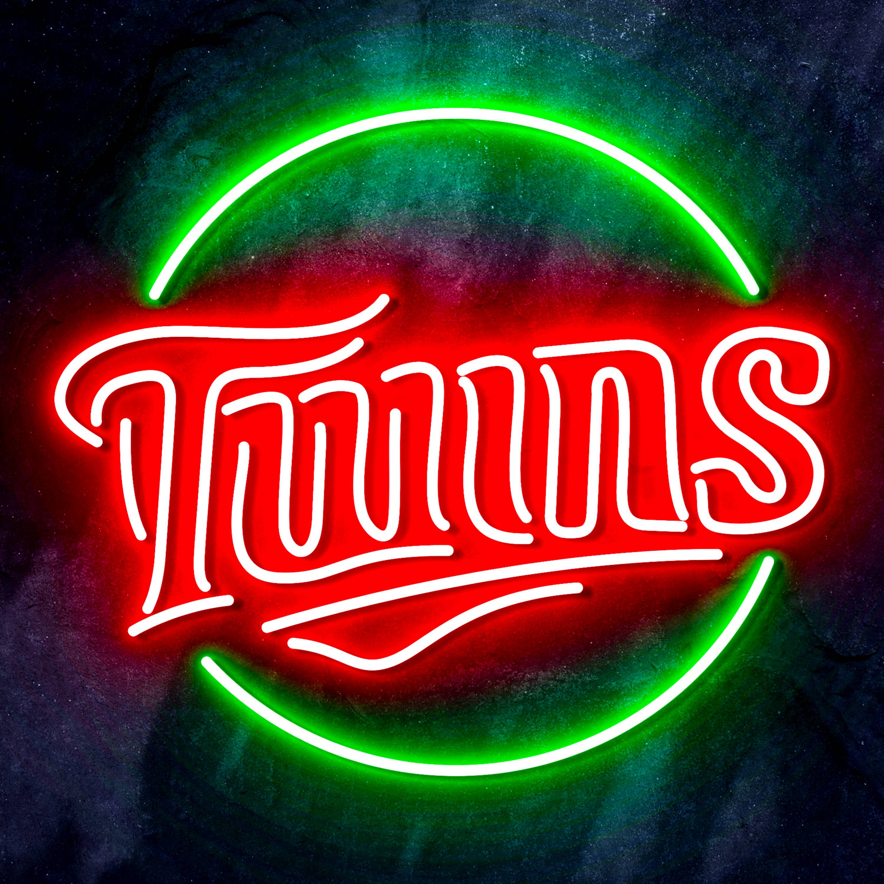 MLB Minnesota Twins Flex Neon-like LED Sign