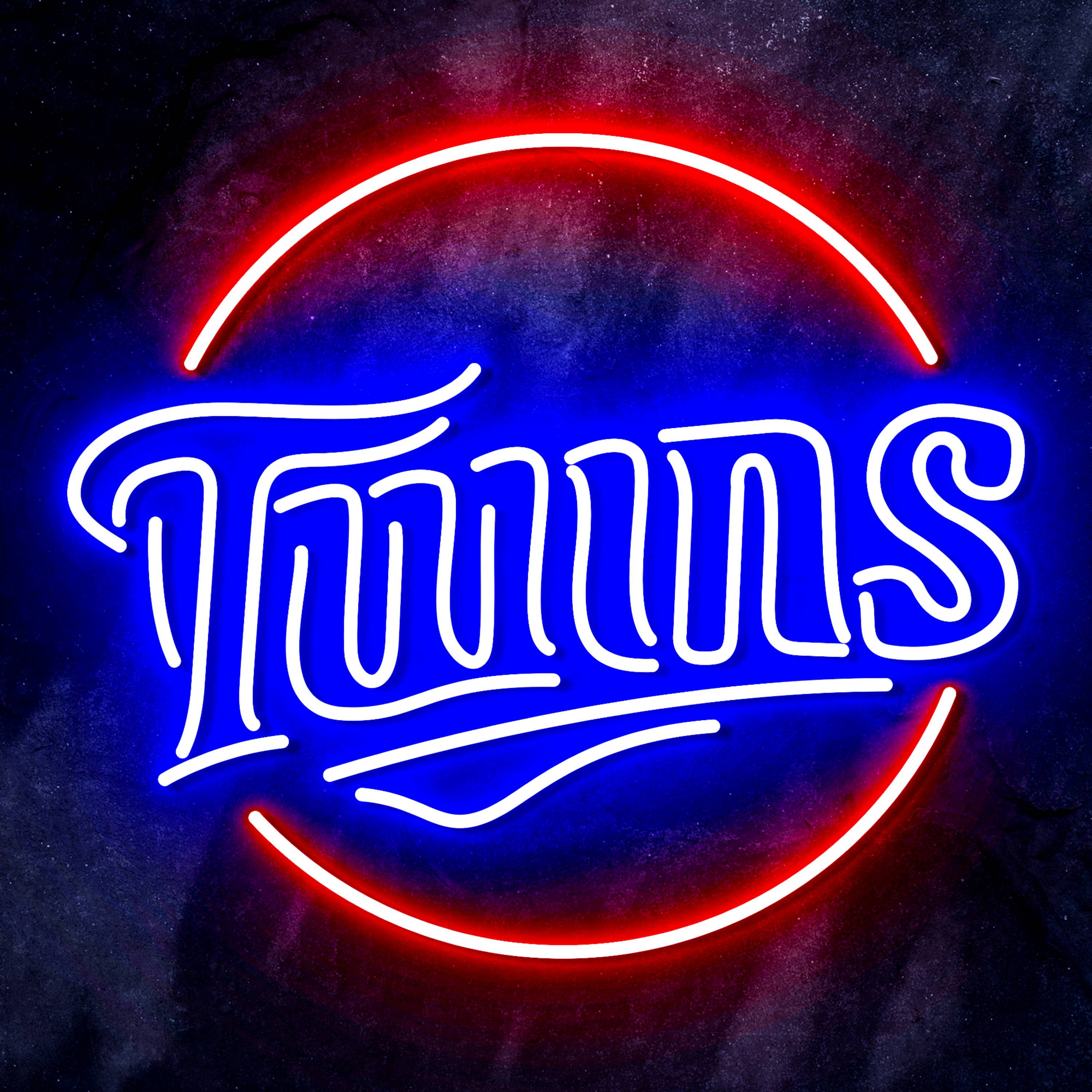 MLB Minnesota Twins Flex Neon-like LED Sign