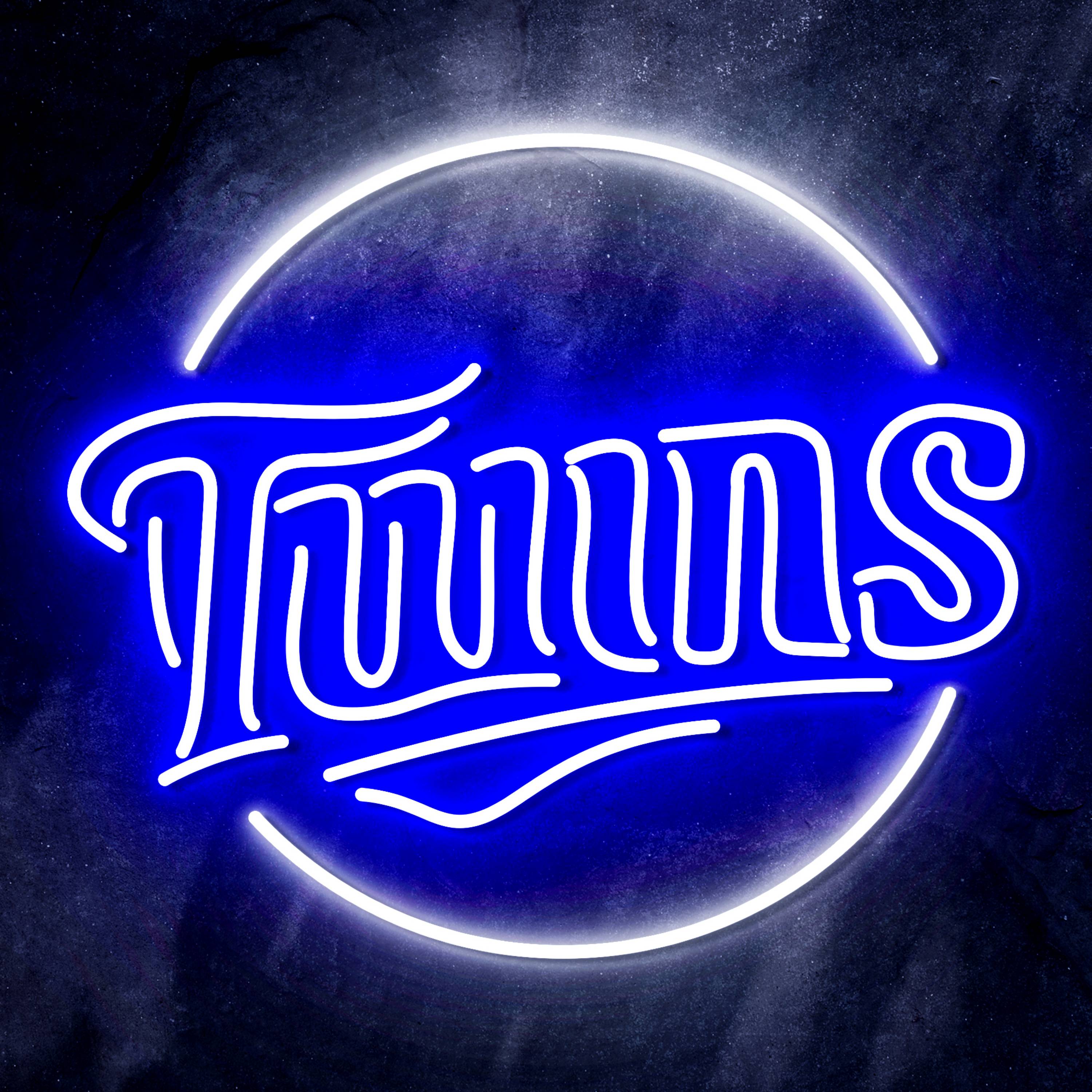 MLB Minnesota Twins Flex Neon-like LED Sign