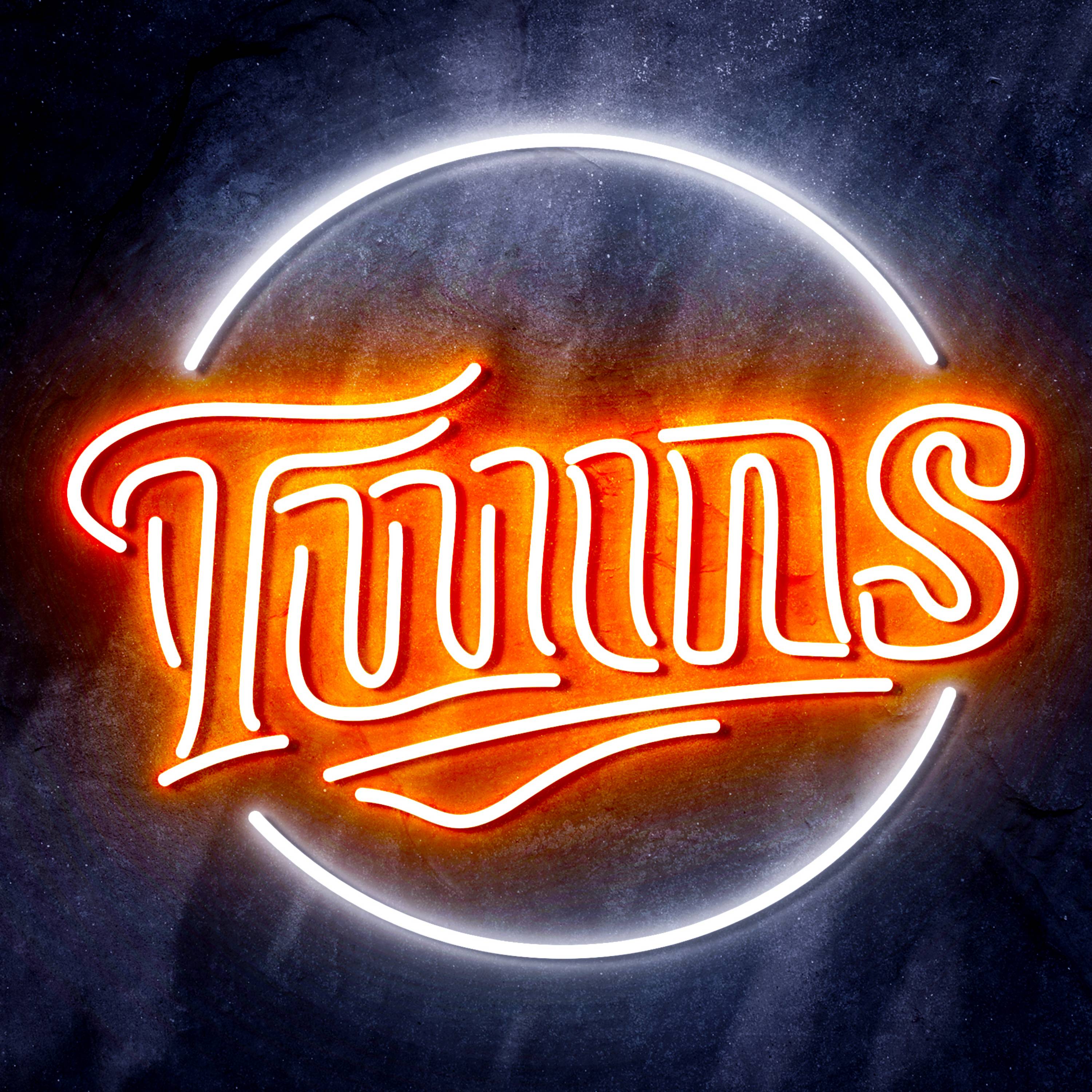 MLB Minnesota Twins Flex Neon-like LED Sign