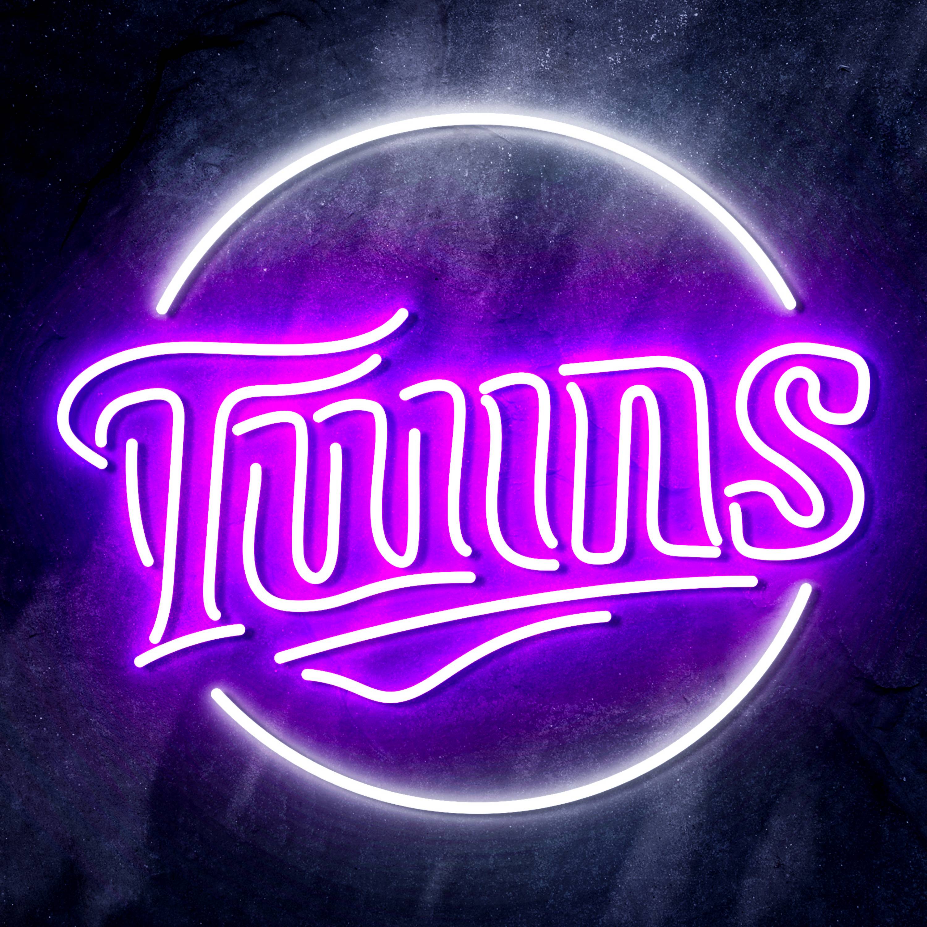 MLB Minnesota Twins Flex Neon-like LED Sign