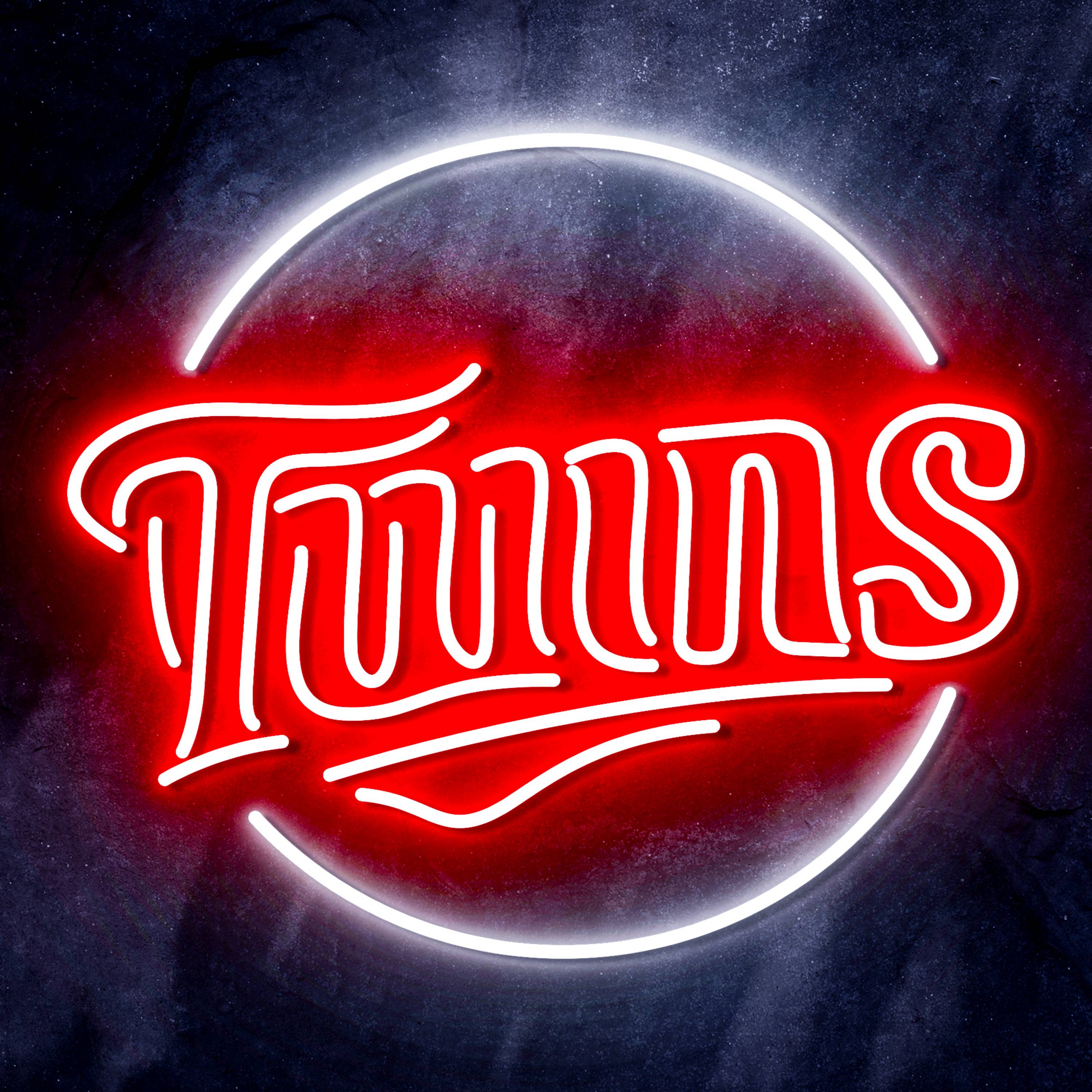 MLB Minnesota Twins Flex Neon-like LED Sign