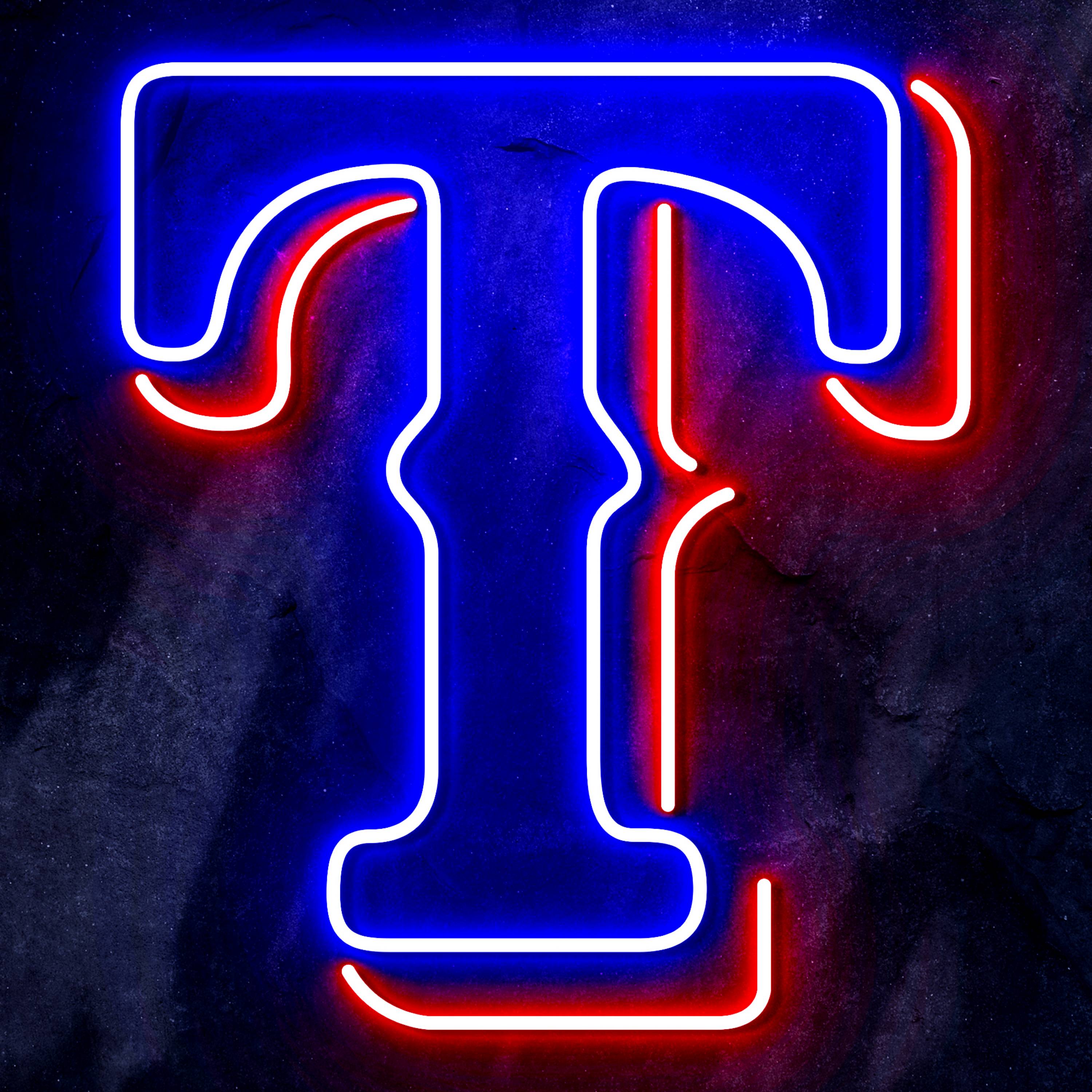 MLB Texas Rangers Flex Neon-like LED Sign