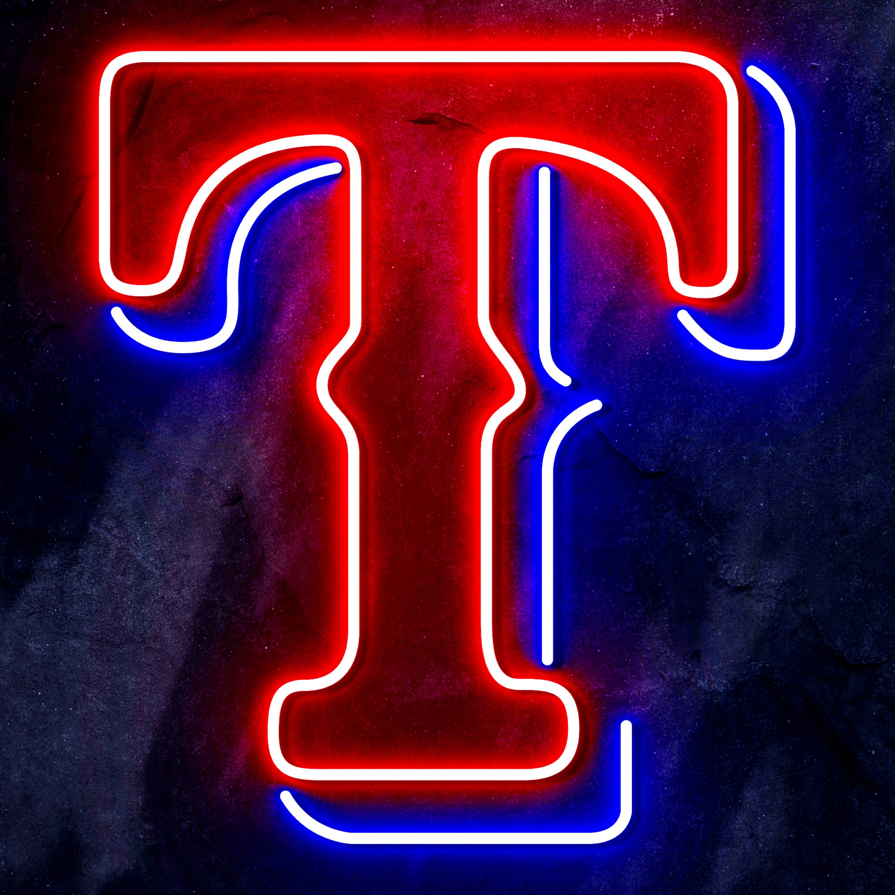 MLB Texas Rangers Flex Neon-like LED Sign