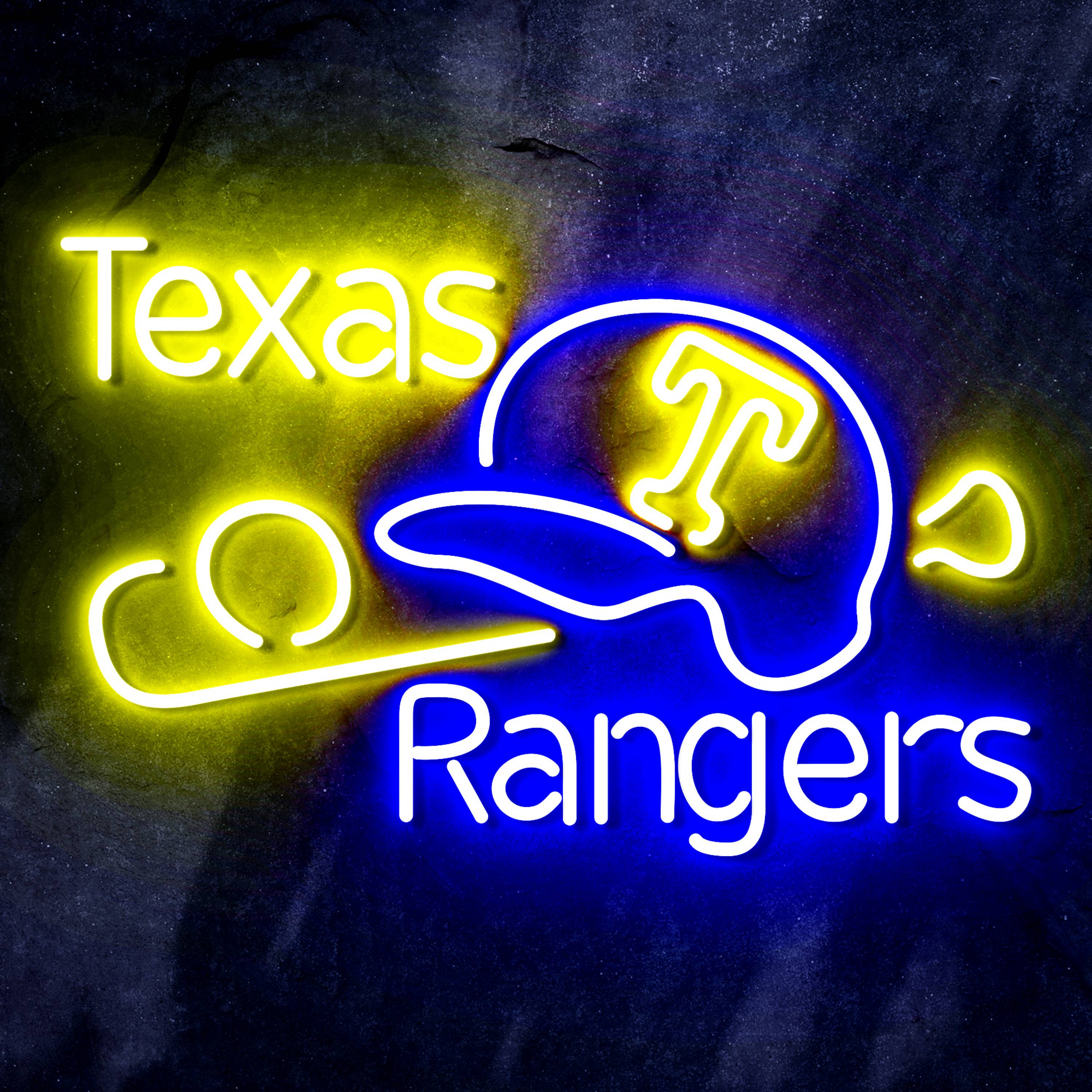 MLB Texas Rangers Flex Neon-like LED Sign