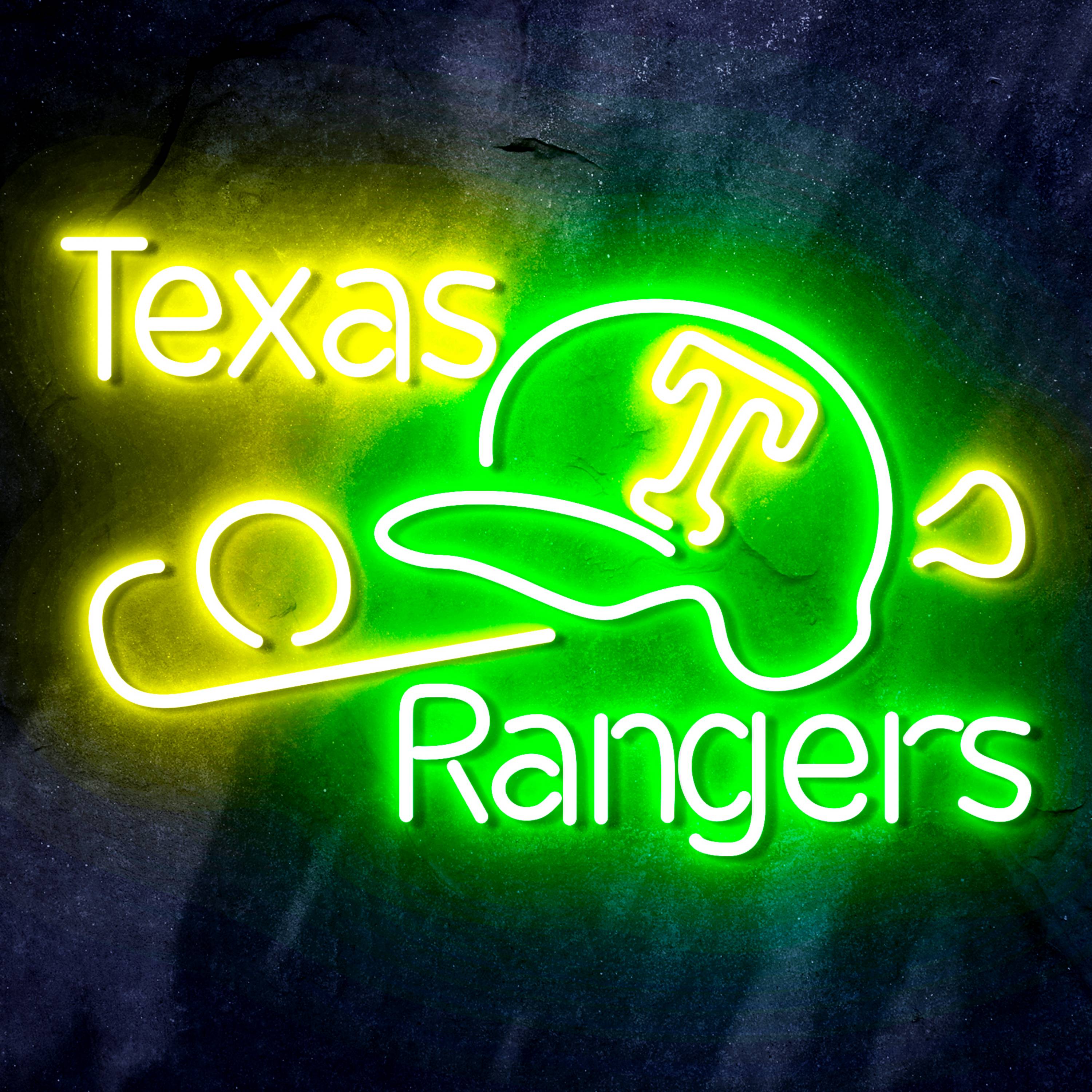 MLB Texas Rangers Flex Neon-like LED Sign