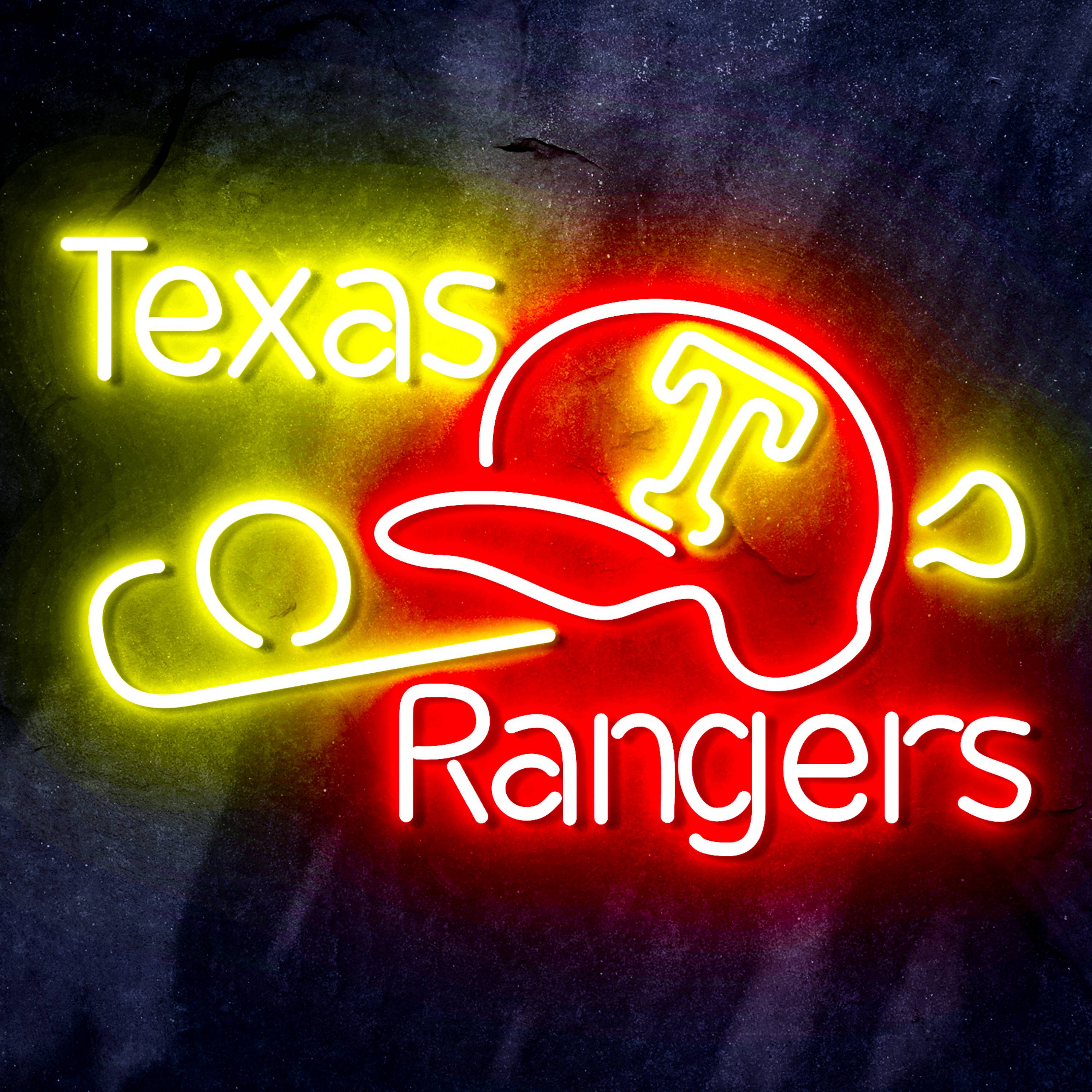 MLB Texas Rangers Flex Neon-like LED Sign