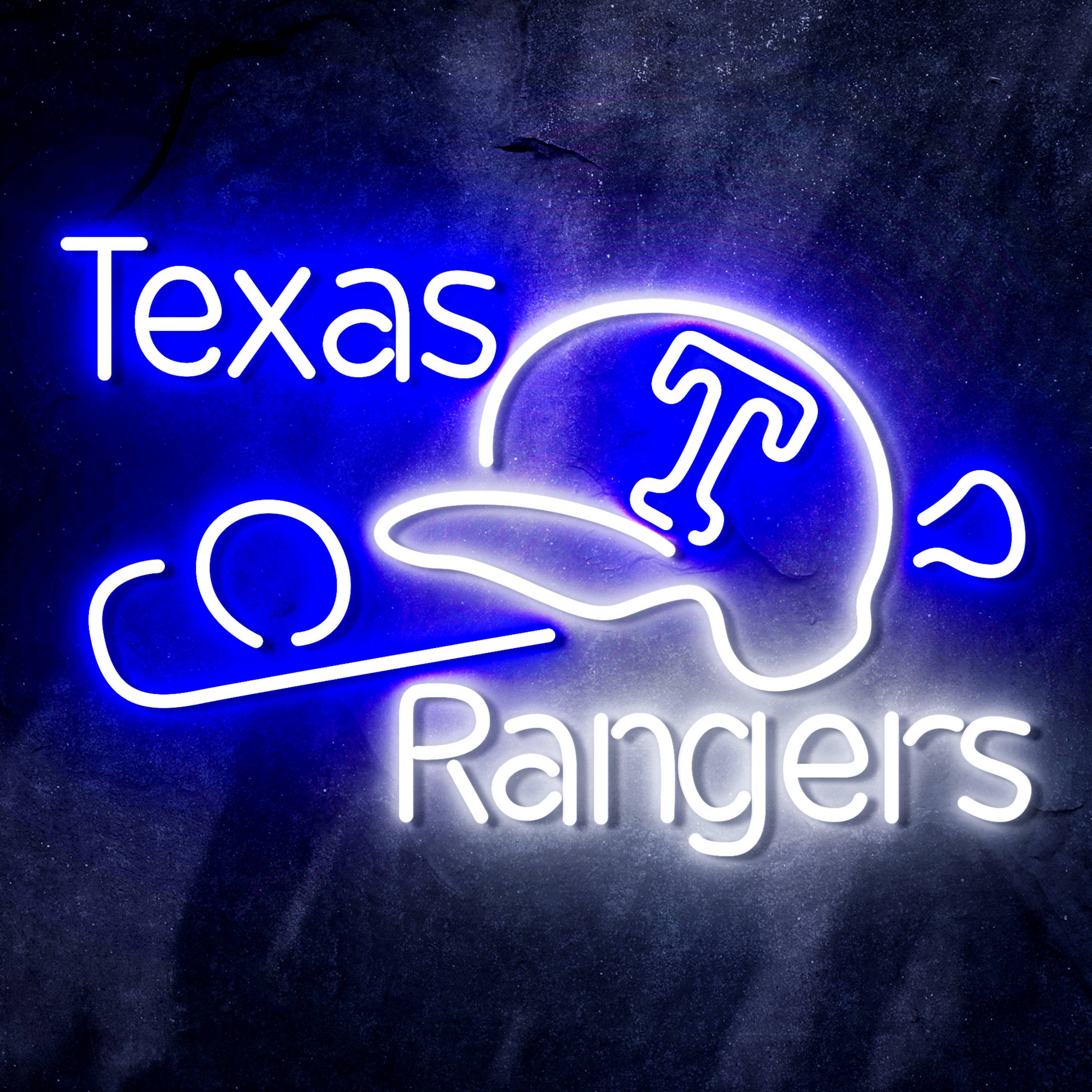 MLB Texas Rangers Flex Neon-like LED Sign