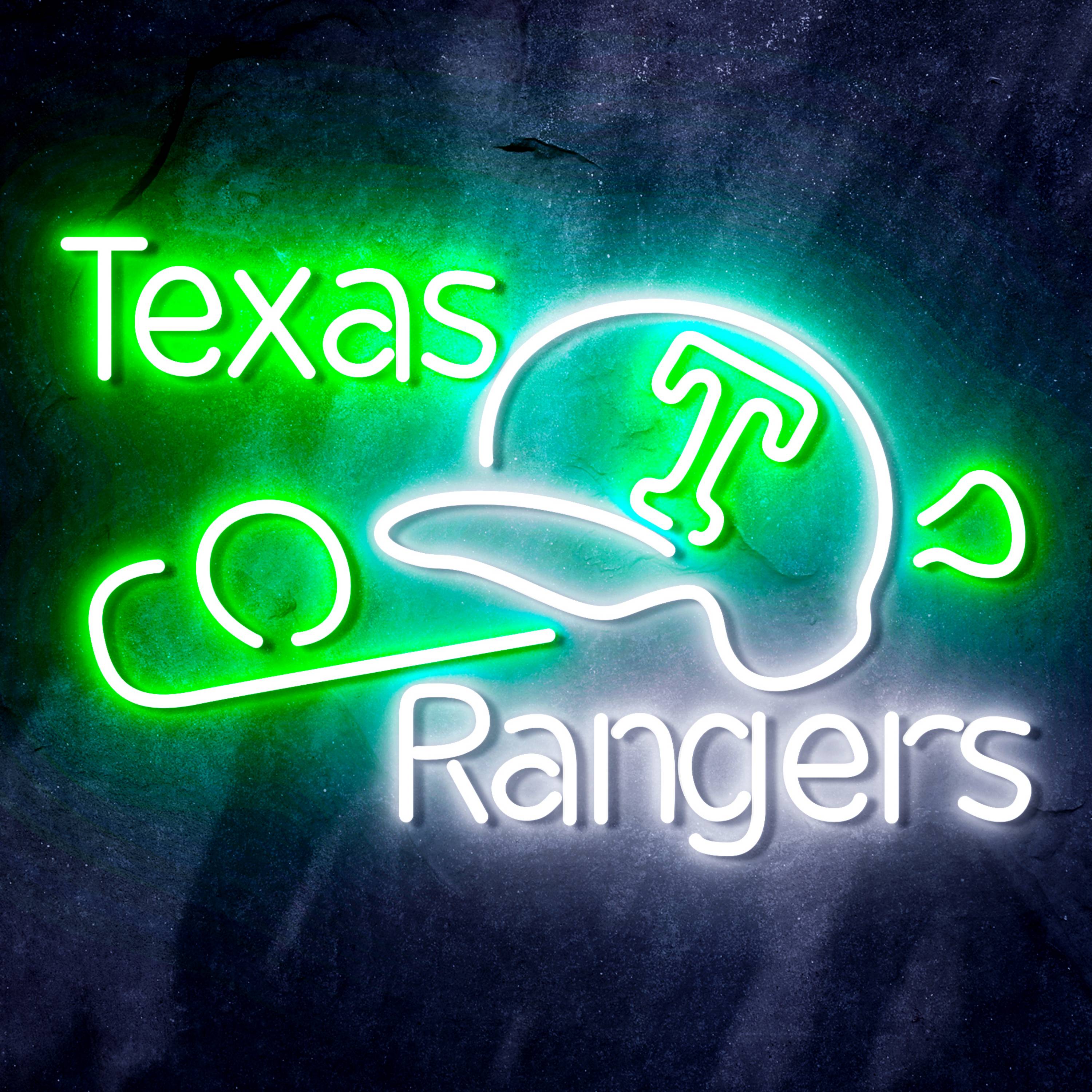 MLB Texas Rangers Flex Neon-like LED Sign