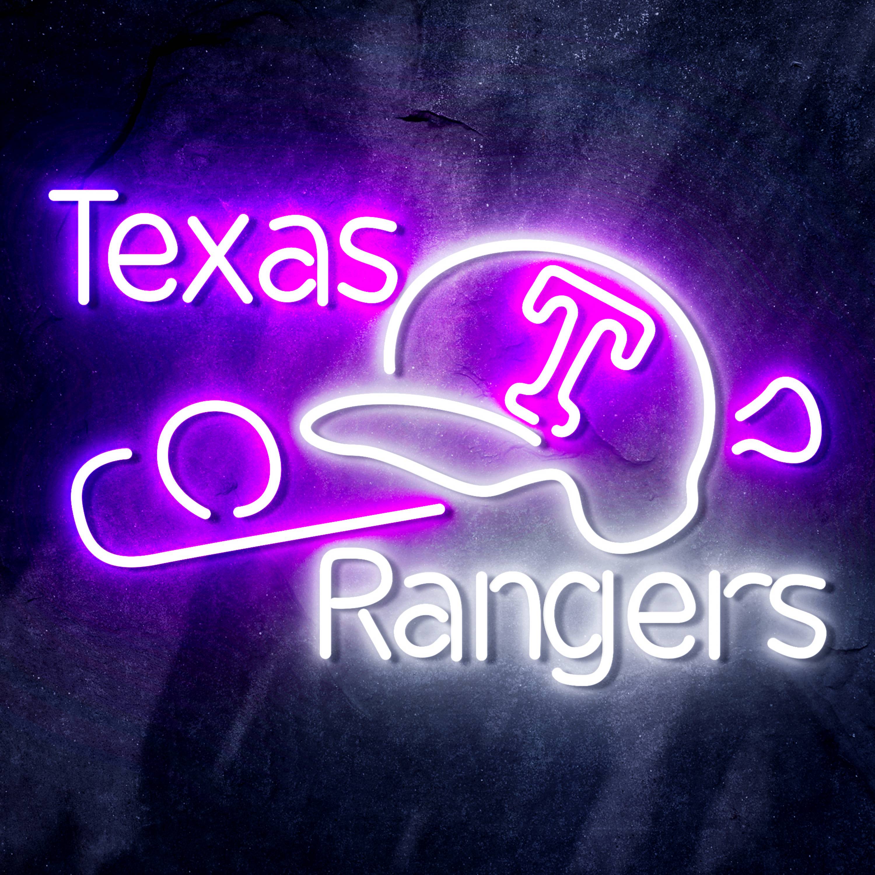 MLB Texas Rangers Flex Neon-like LED Sign