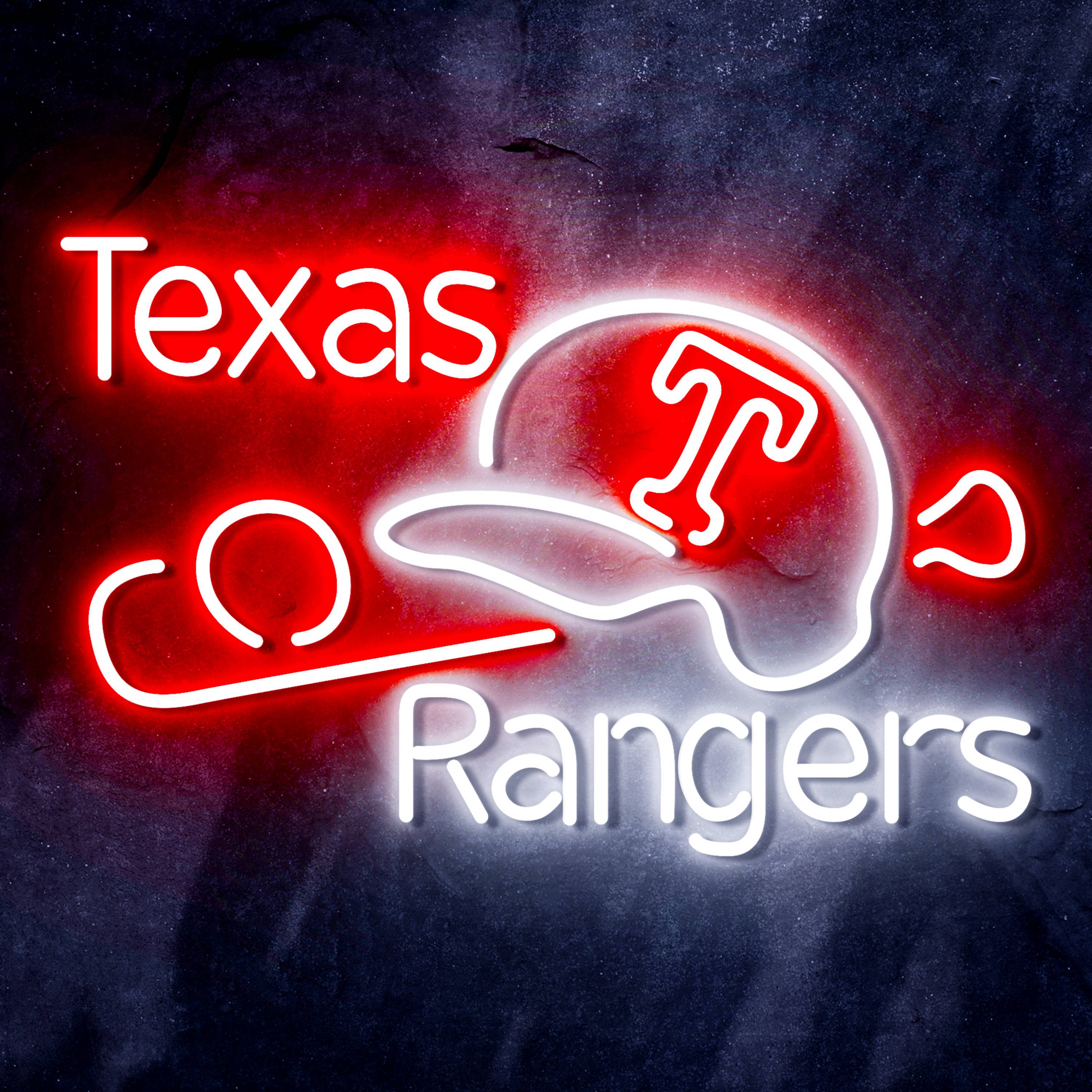 MLB Texas Rangers Flex Neon-like LED Sign