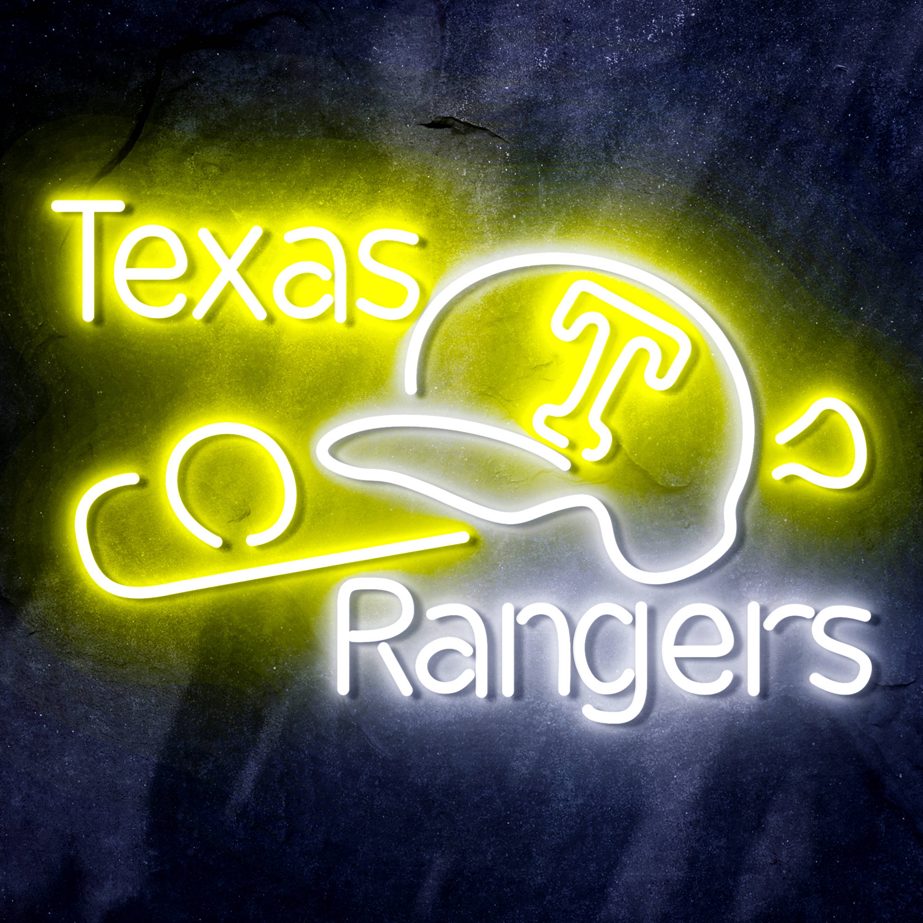 MLB Texas Rangers Flex Neon-like LED Sign