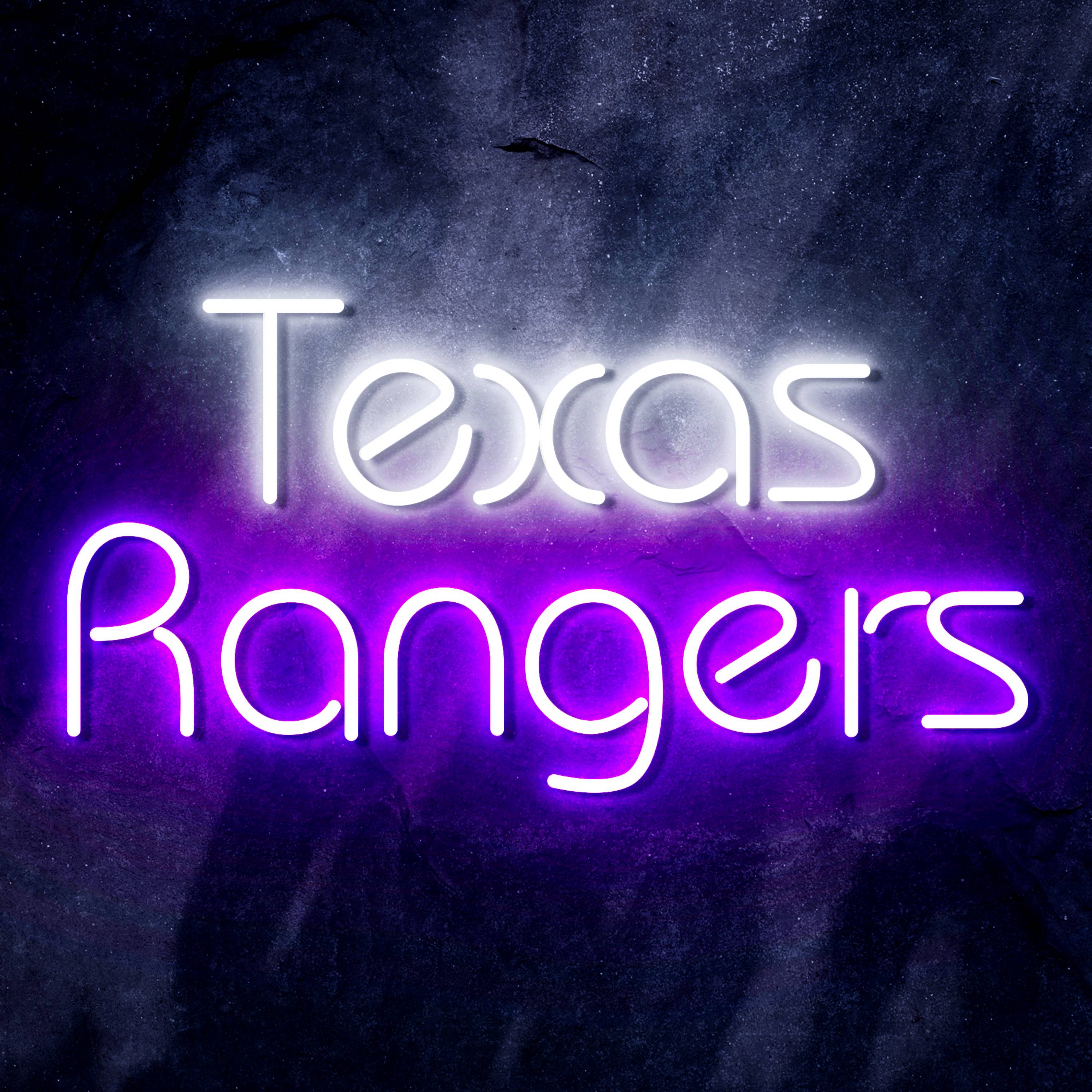 MLB Texas Rangers Flex Neon-like LED Sign