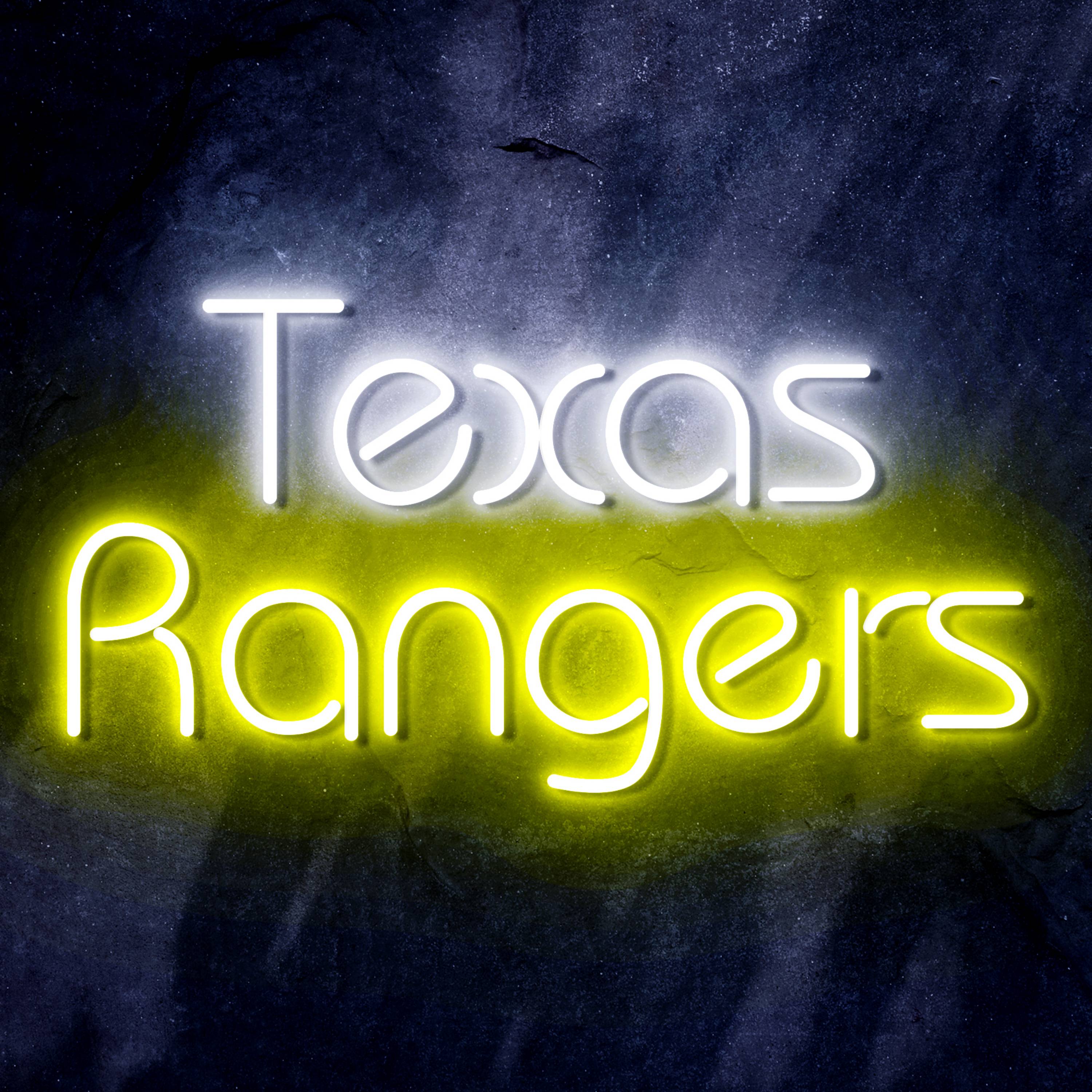 MLB Texas Rangers Flex Neon-like LED Sign