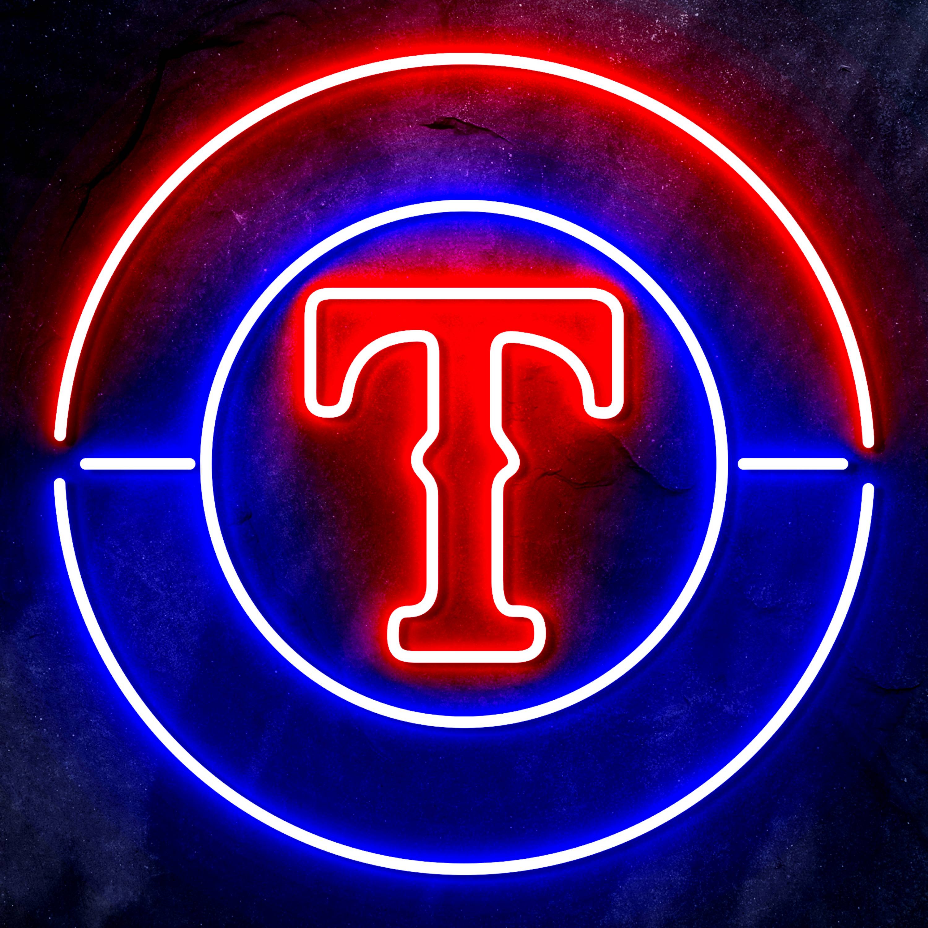 MLB Texas Rangers Flex Neon-like LED Sign