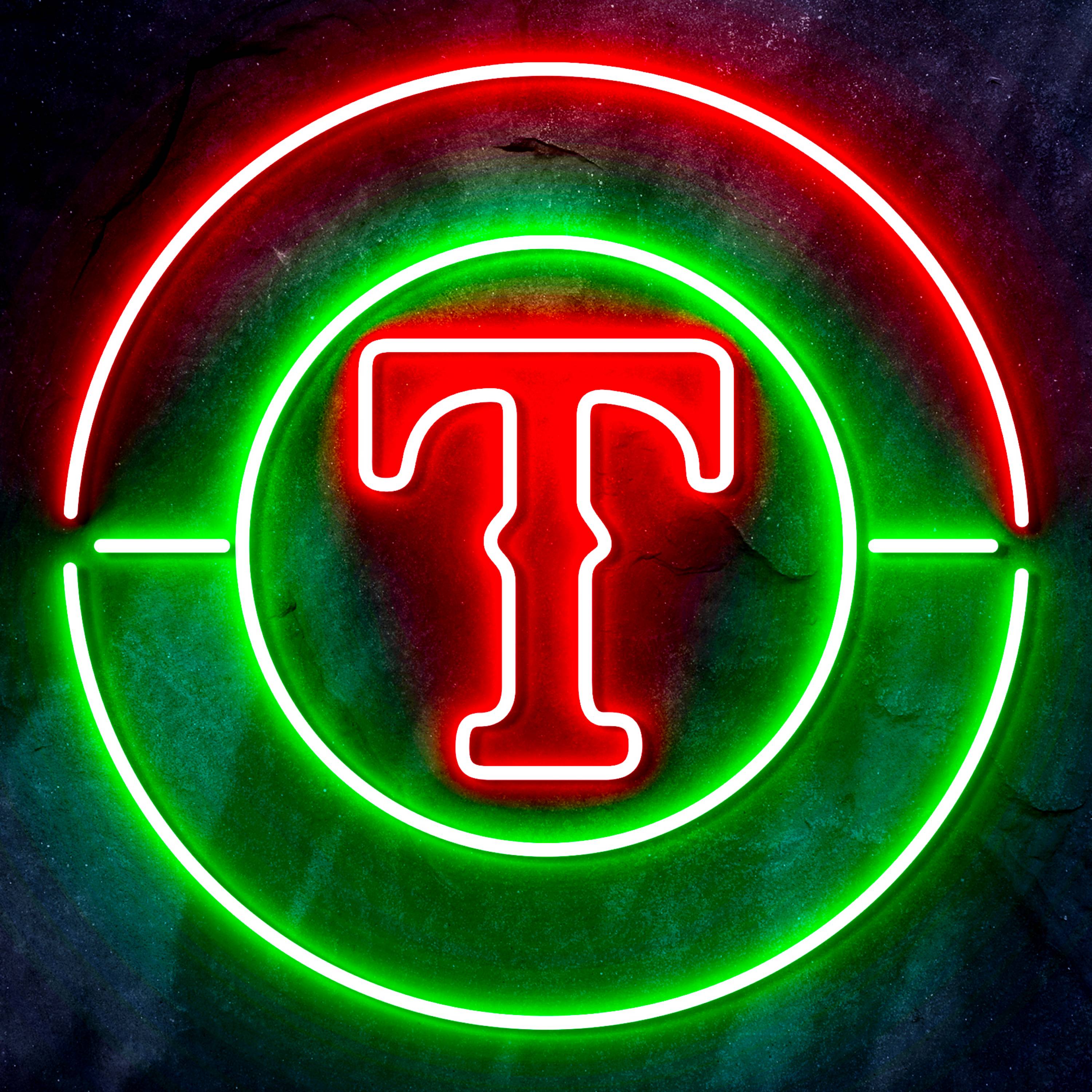 MLB Texas Rangers Flex Neon-like LED Sign