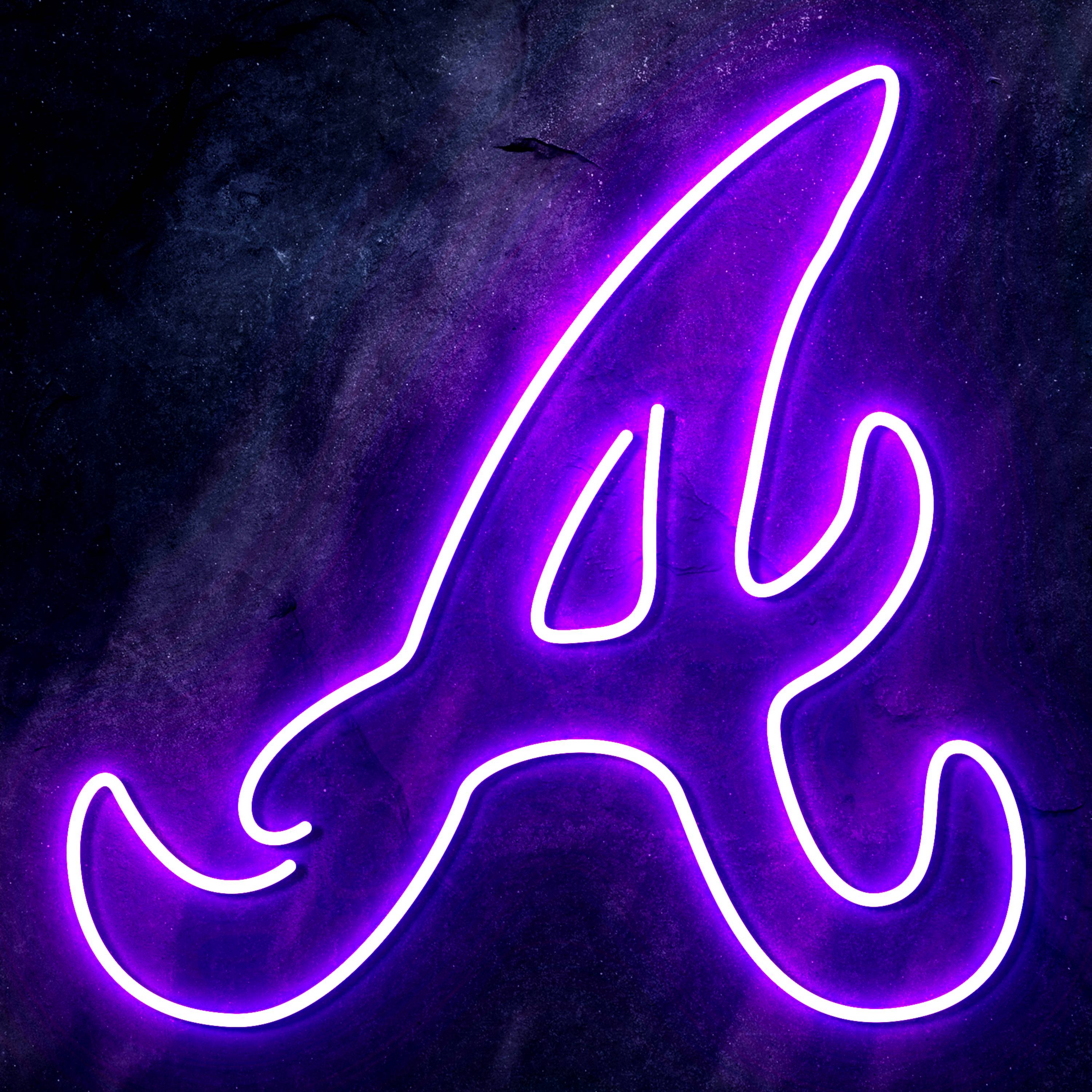 MLB Atlanta Braves Flex Neon-like LED Sign