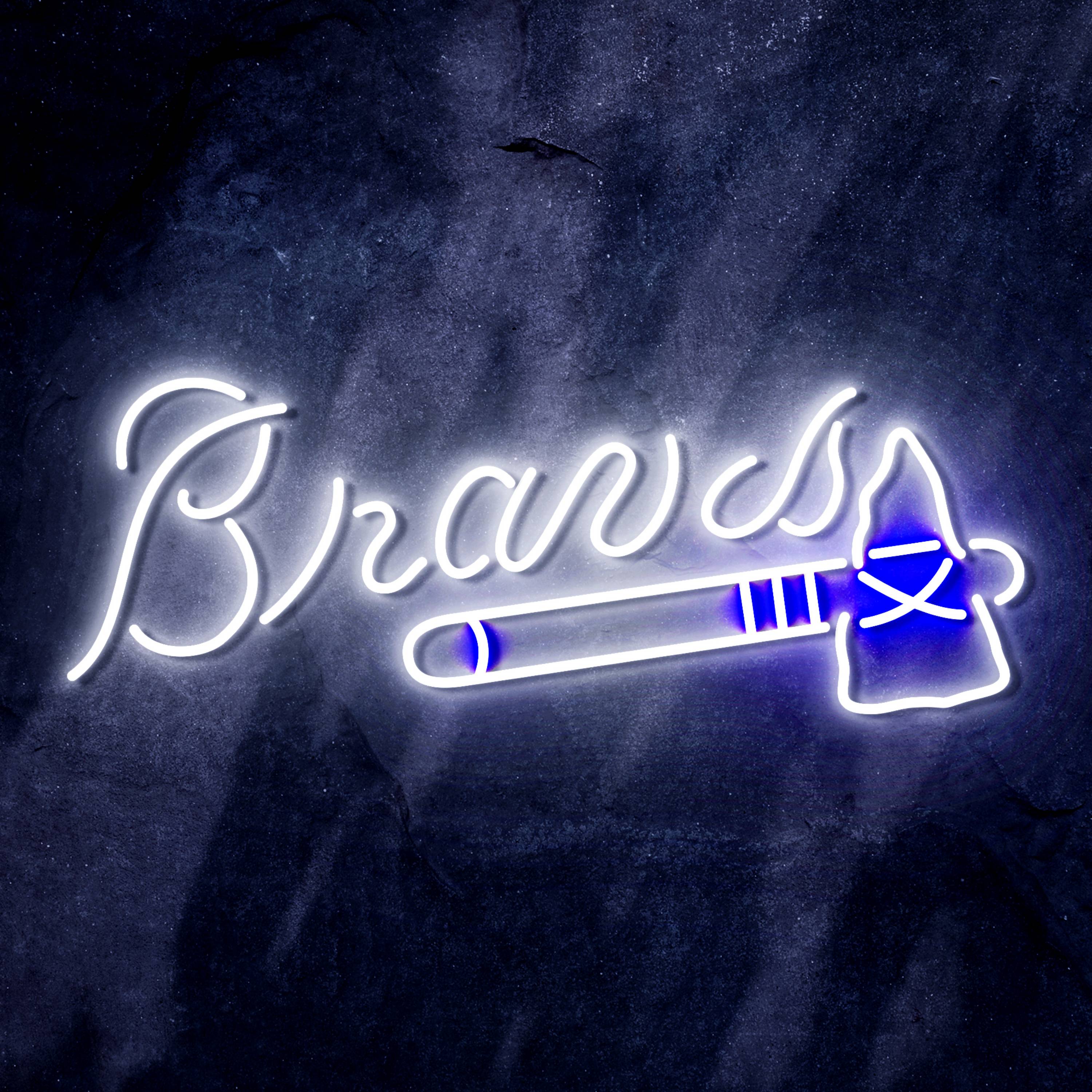 MLB Atlanta Braves Flex Neon-like LED Sign