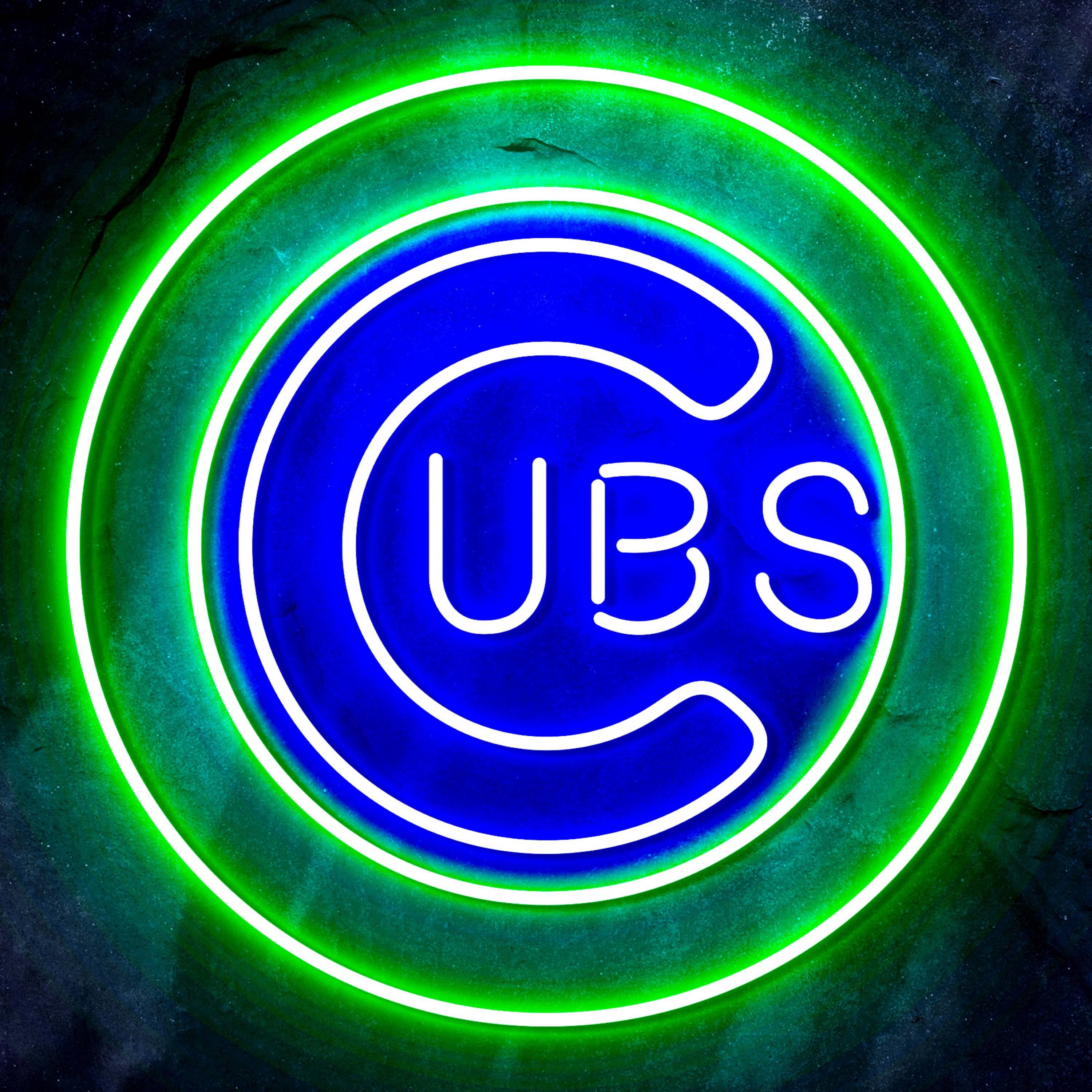 MLB Chicago Cubs Flex Neon-like LED Sign