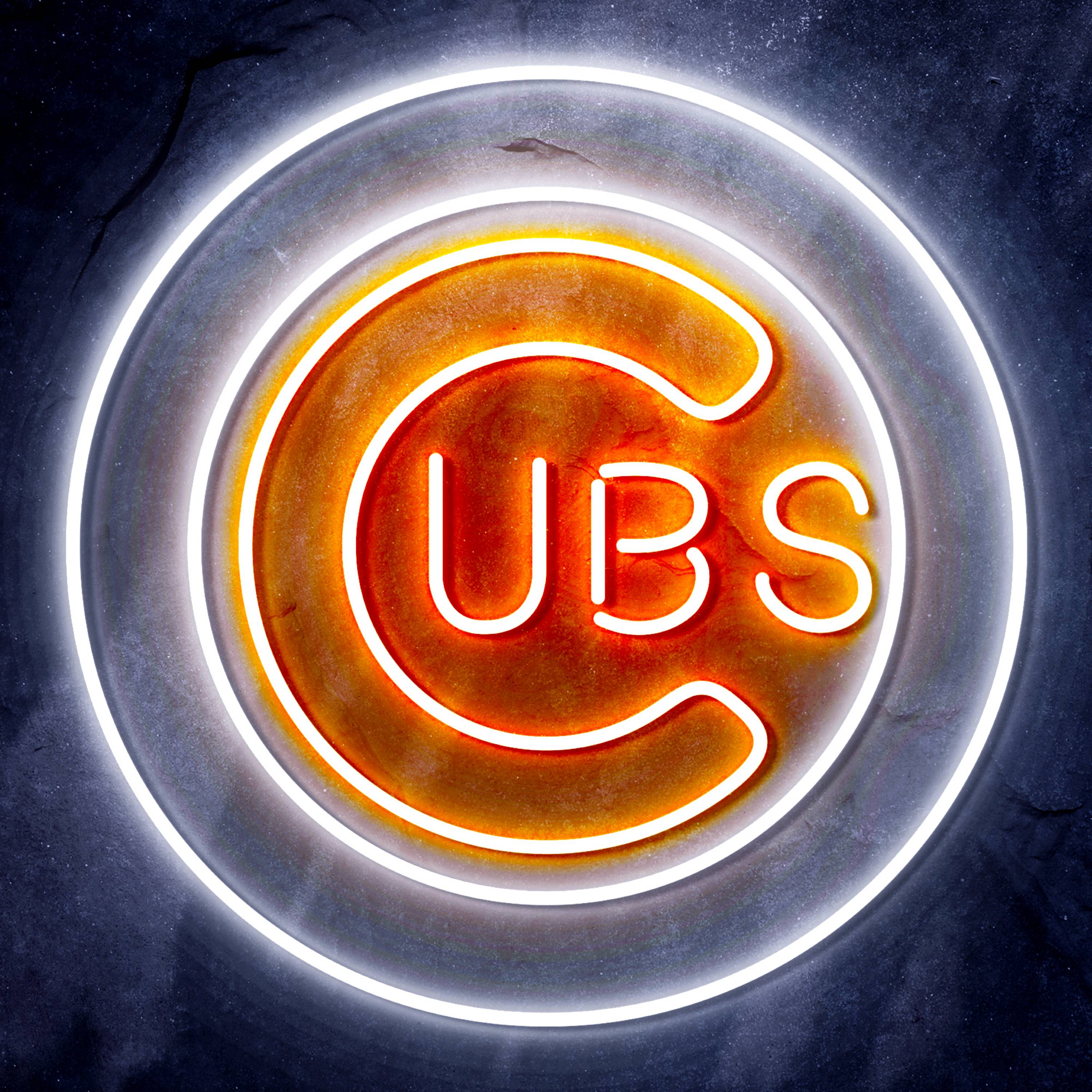 MLB Chicago Cubs Flex Neon-like LED Sign