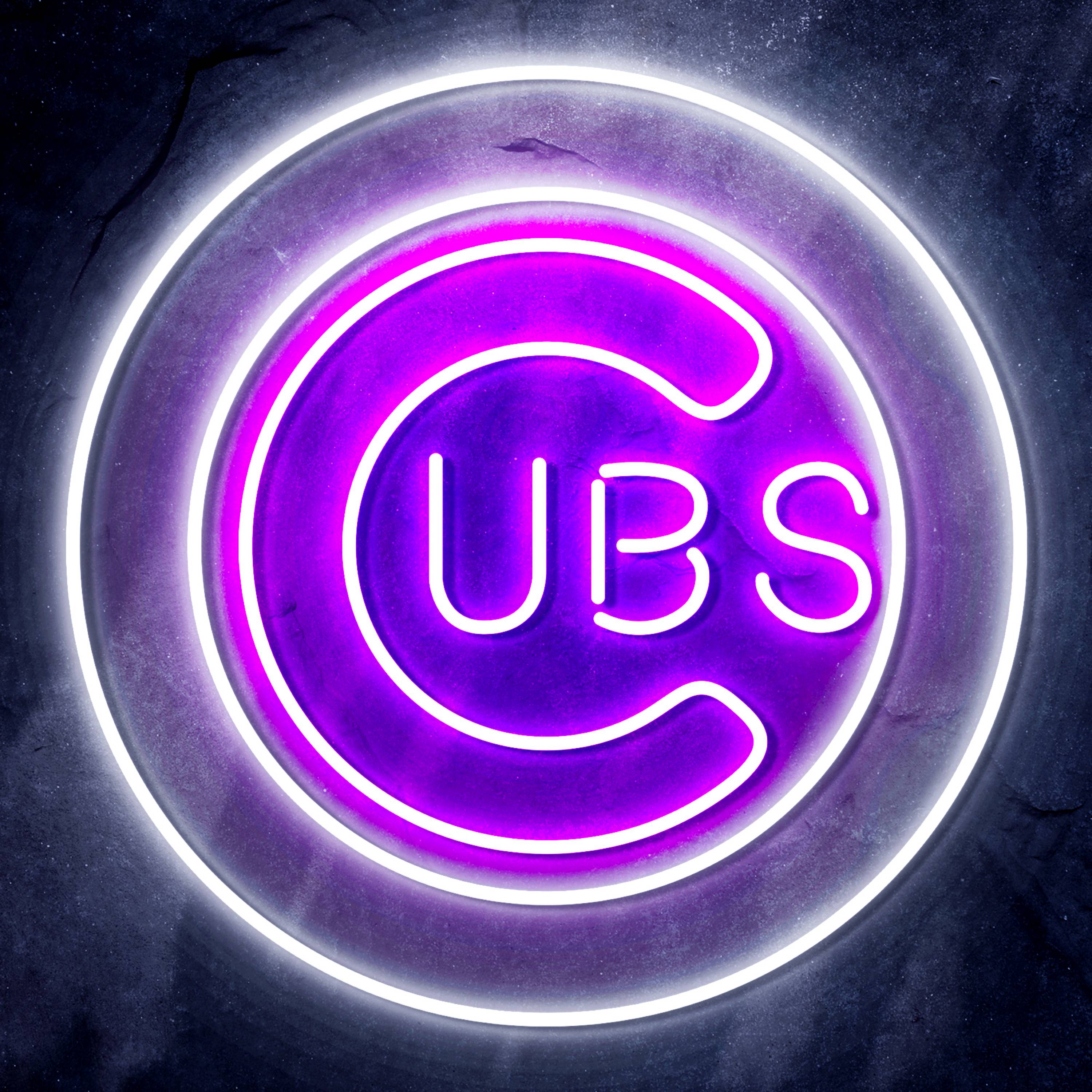 MLB Chicago Cubs Flex Neon-like LED Sign