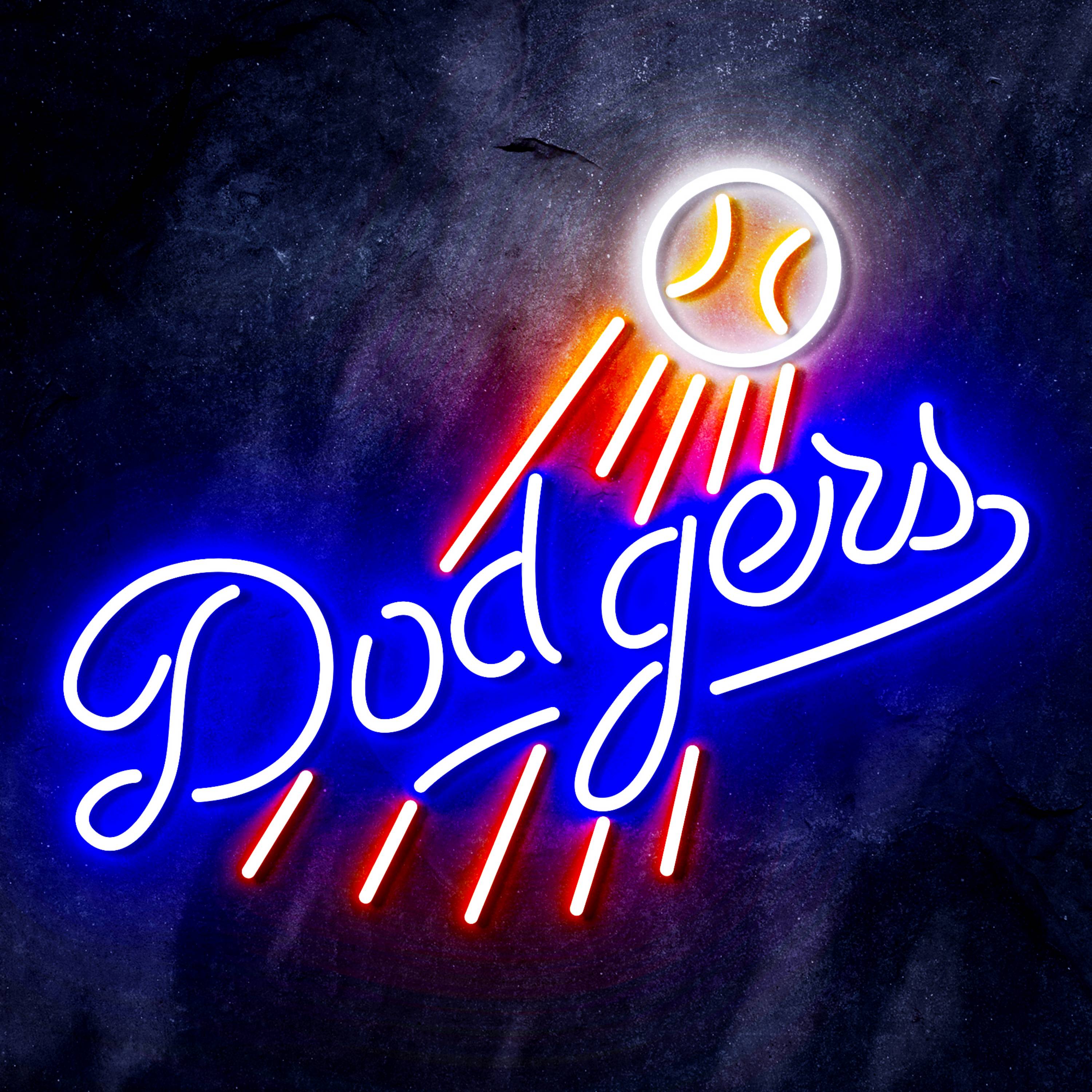 MLB Los Angeles Dodgers Flex Neon-like LED Sign