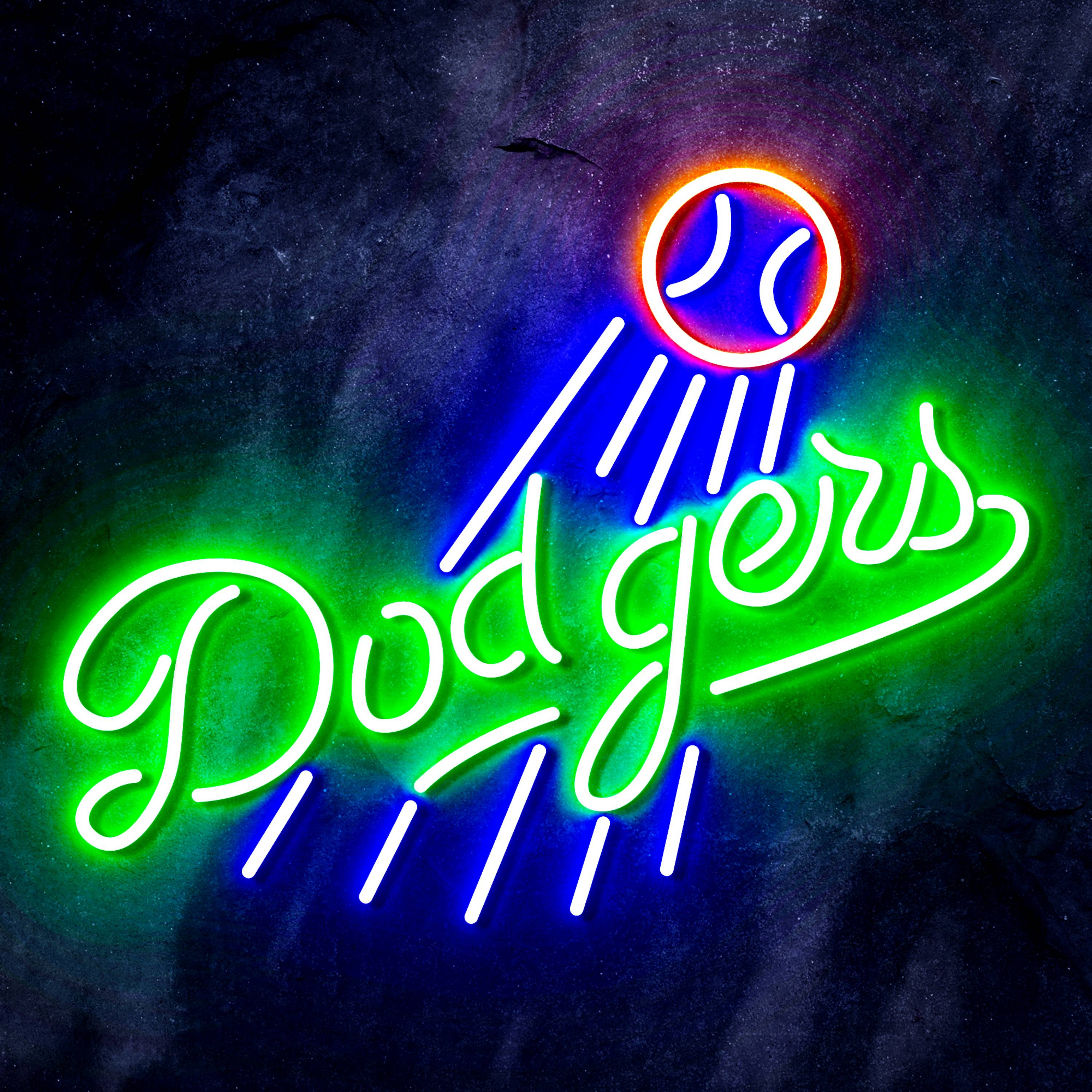 MLB Los Angeles Dodgers Flex Neon-like LED Sign