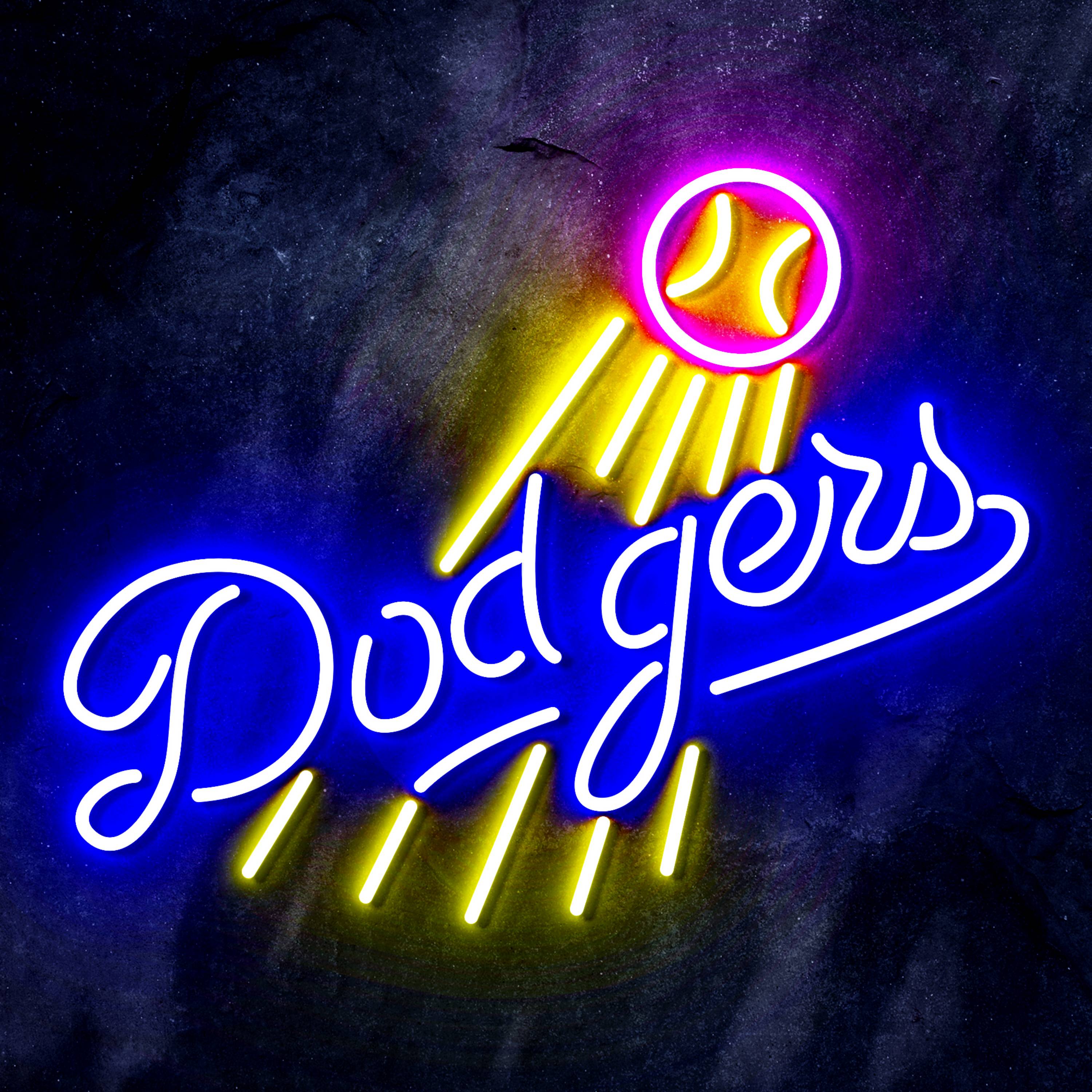 MLB Los Angeles Dodgers Flex Neon-like LED Sign