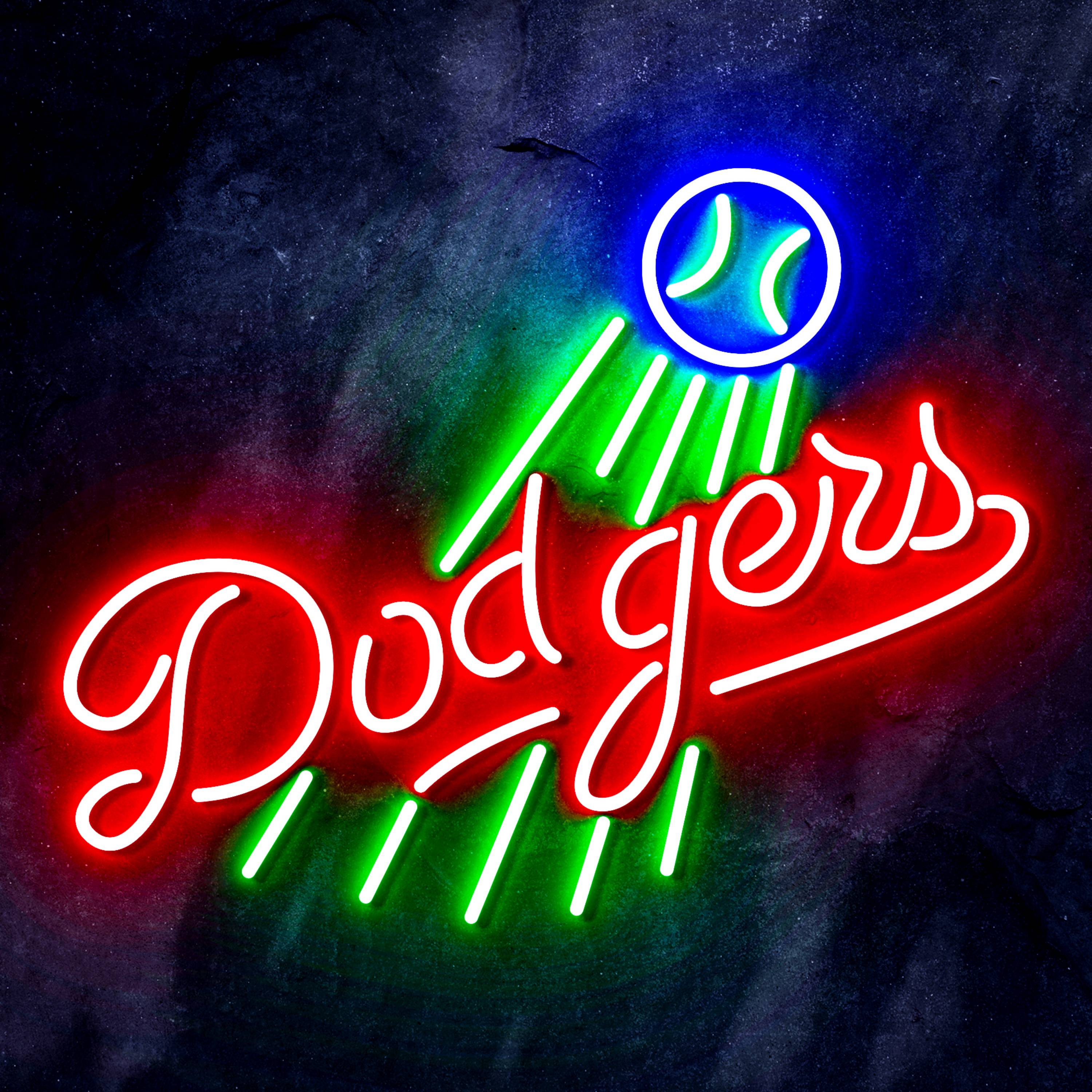 MLB Los Angeles Dodgers Flex Neon-like LED Sign