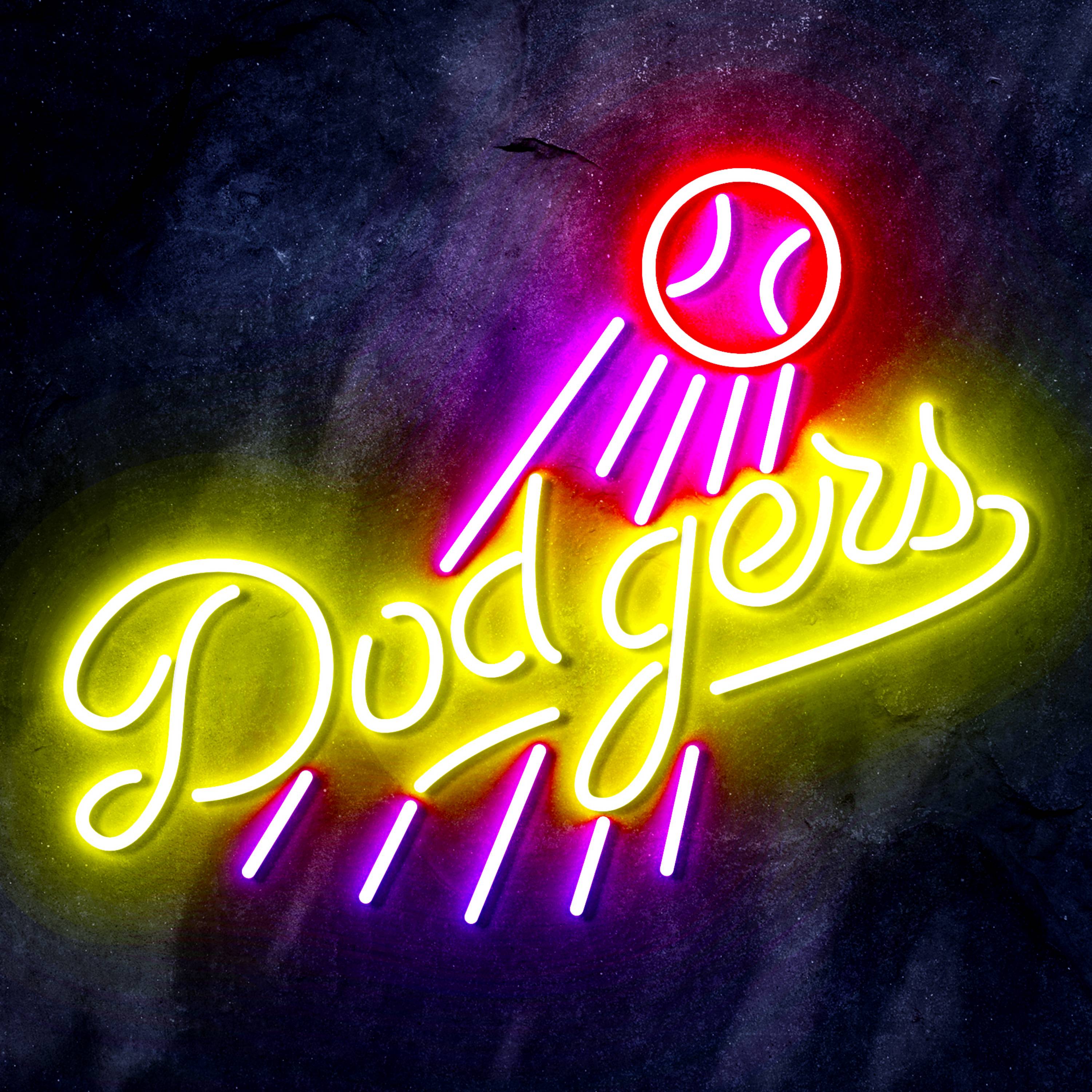 MLB Los Angeles Dodgers Flex Neon-like LED Sign