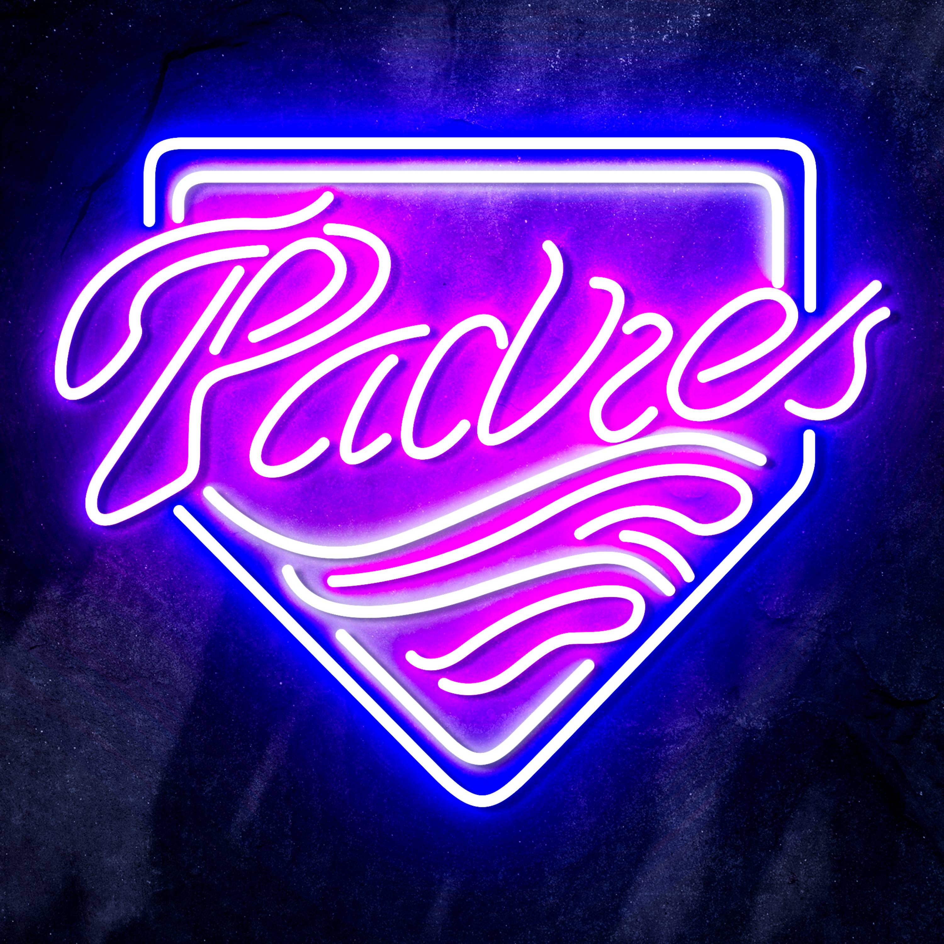 MLB San Diego Padres Flex Neon-like LED Sign