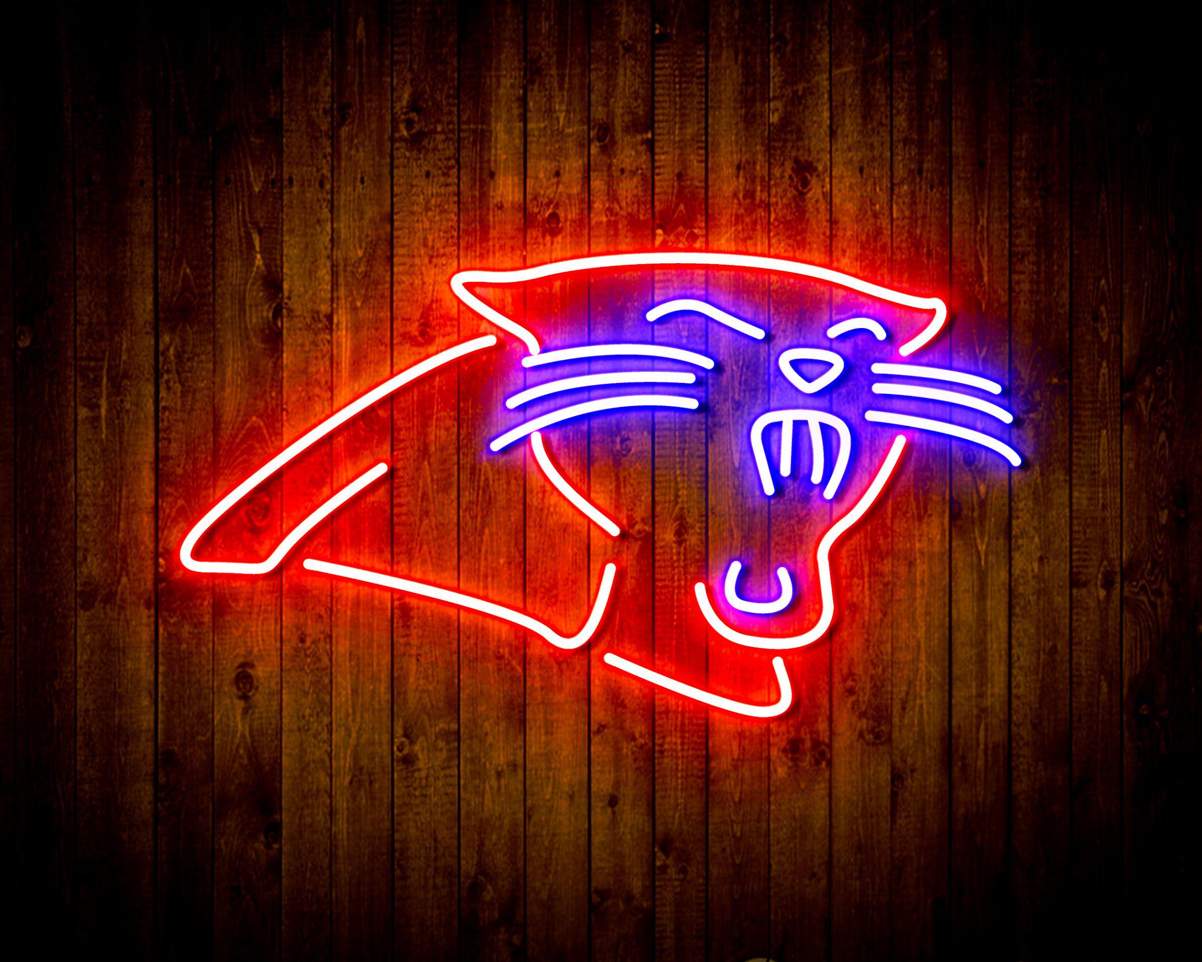 Carolina Panthers Bar Neon Flex Led Light Sign