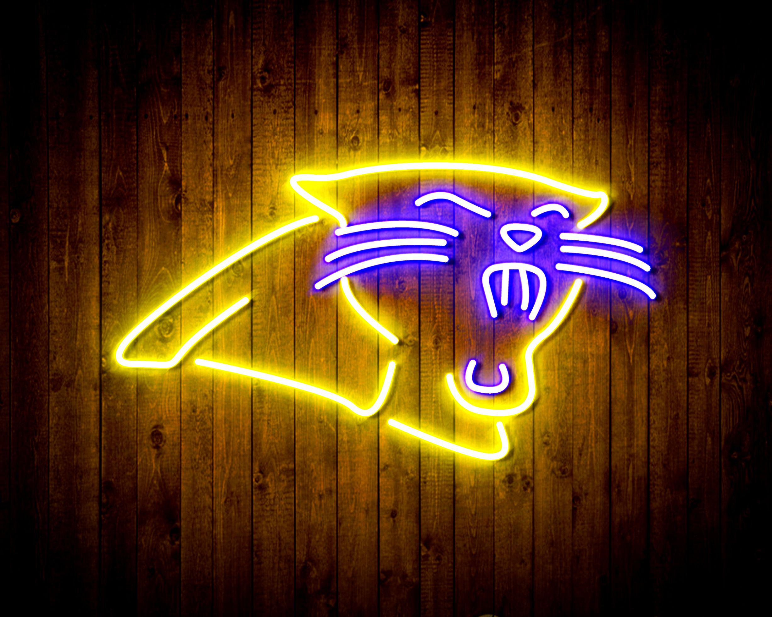 Carolina Panthers Bar Neon Flex Led Light Sign