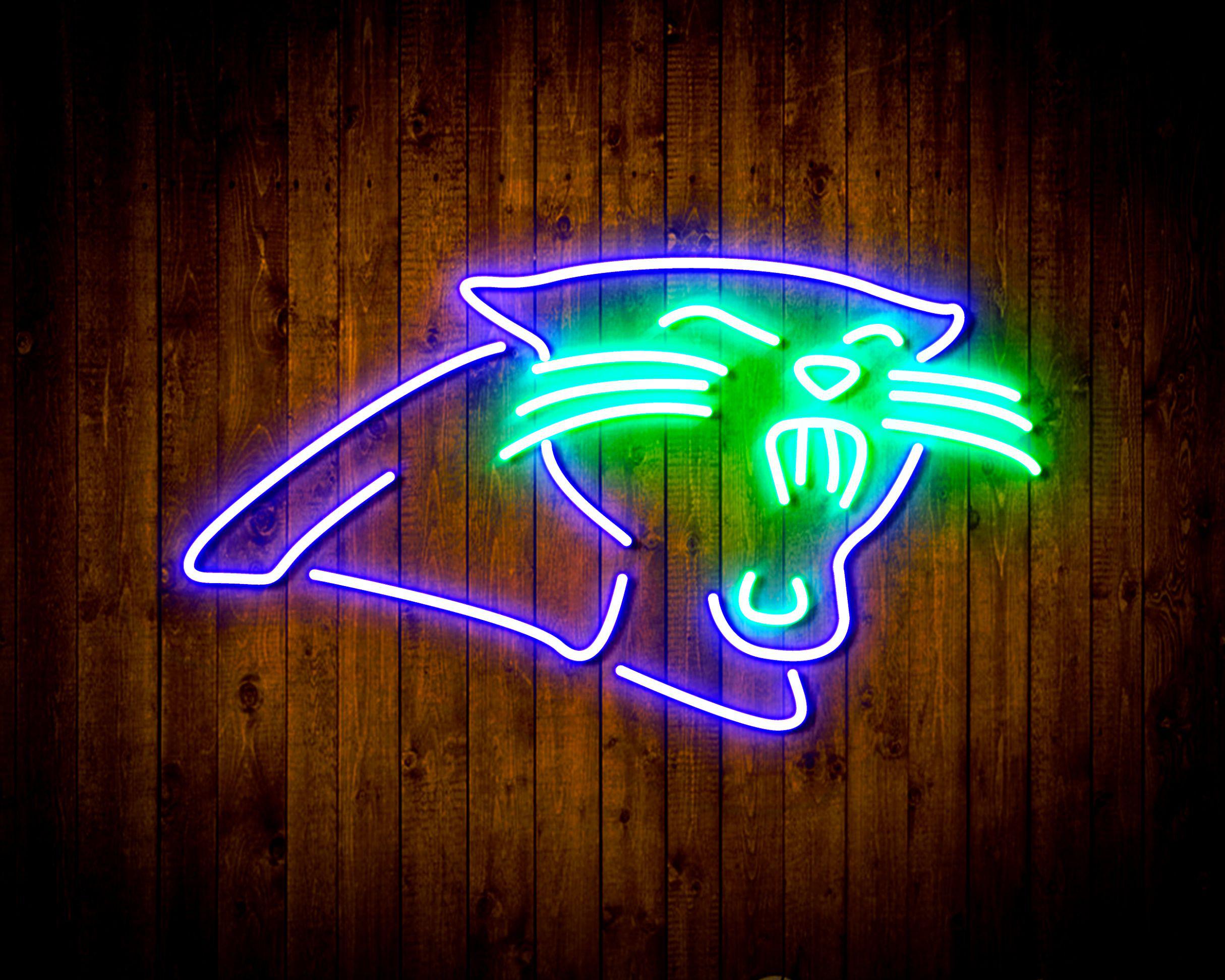 Carolina Panthers Bar Neon Flex Led Light Sign