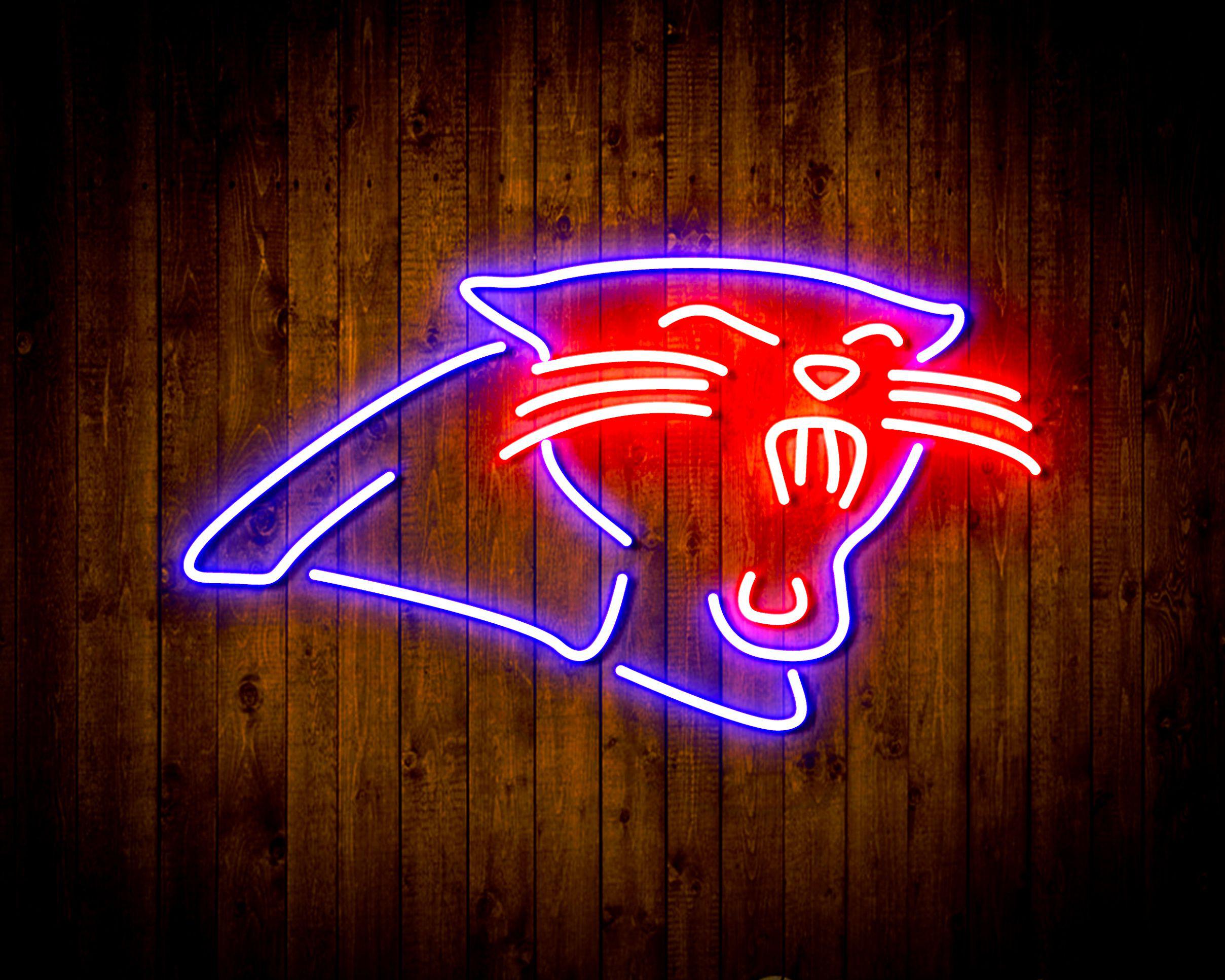 Carolina Panthers Bar Neon Flex Led Light Sign