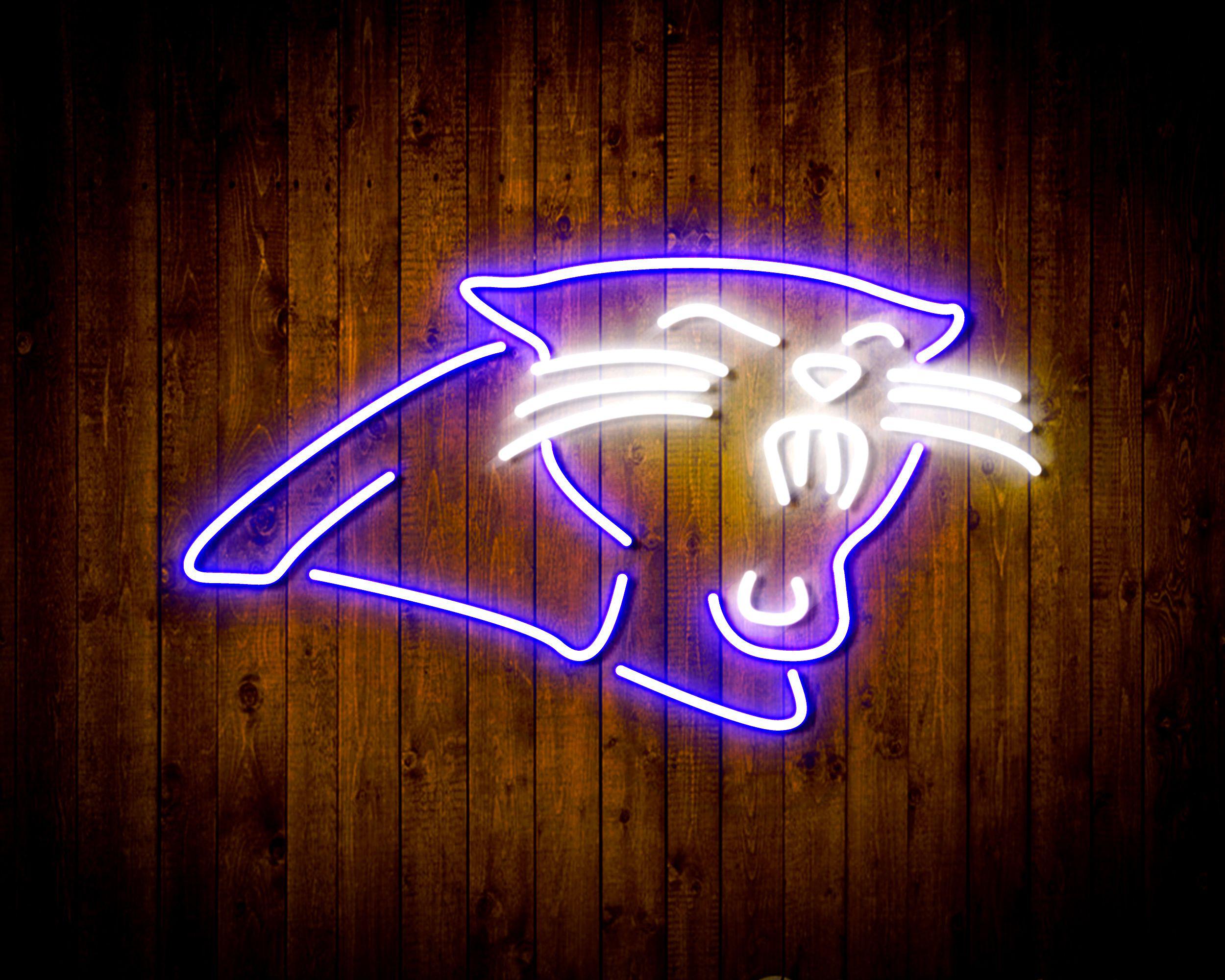 Carolina Panthers Bar Neon Flex Led Light Sign