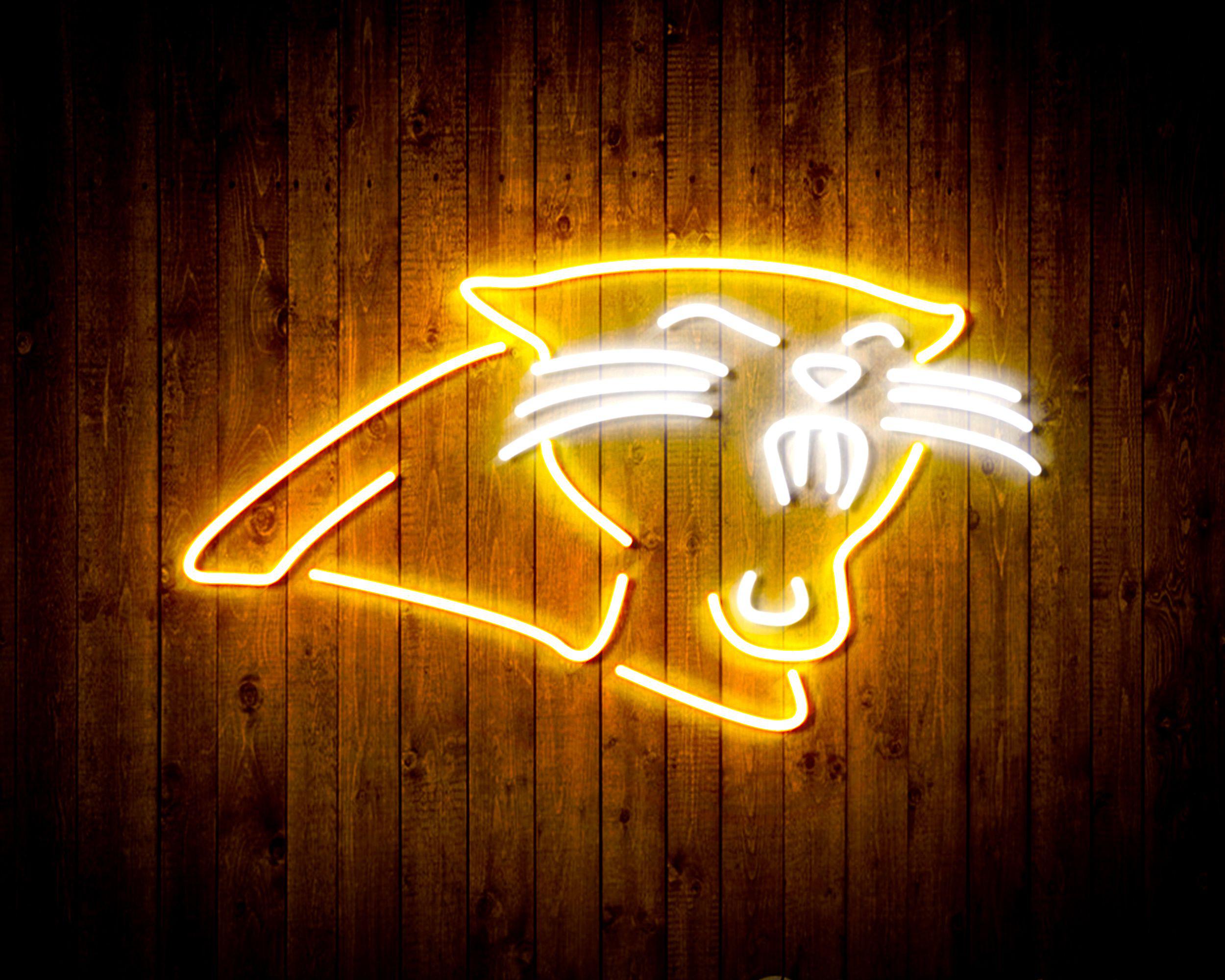 Carolina Panthers Bar Neon Flex Led Light Sign