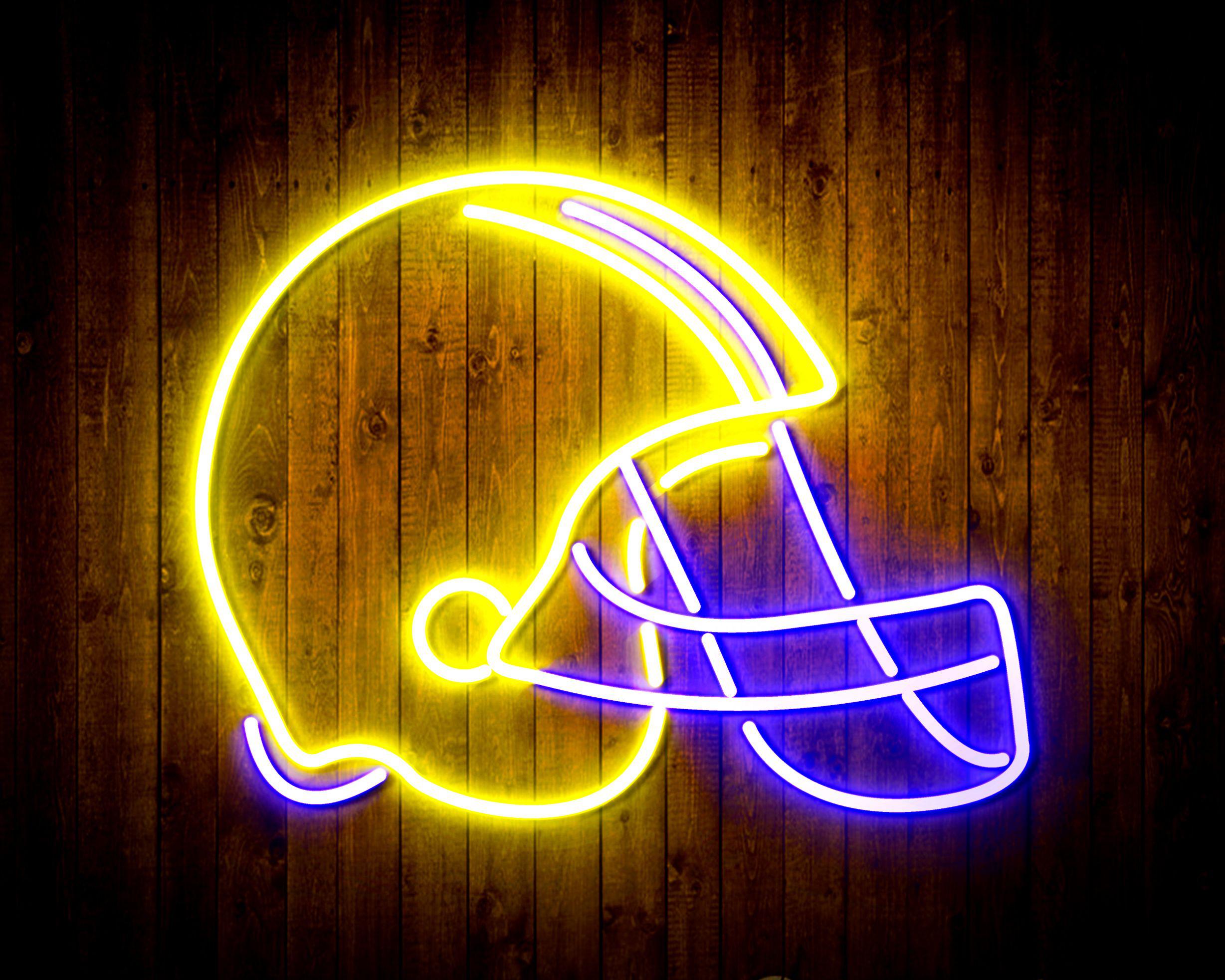 Cleveland Browns Collectibles Helmet Neon Flex Led Light Sign