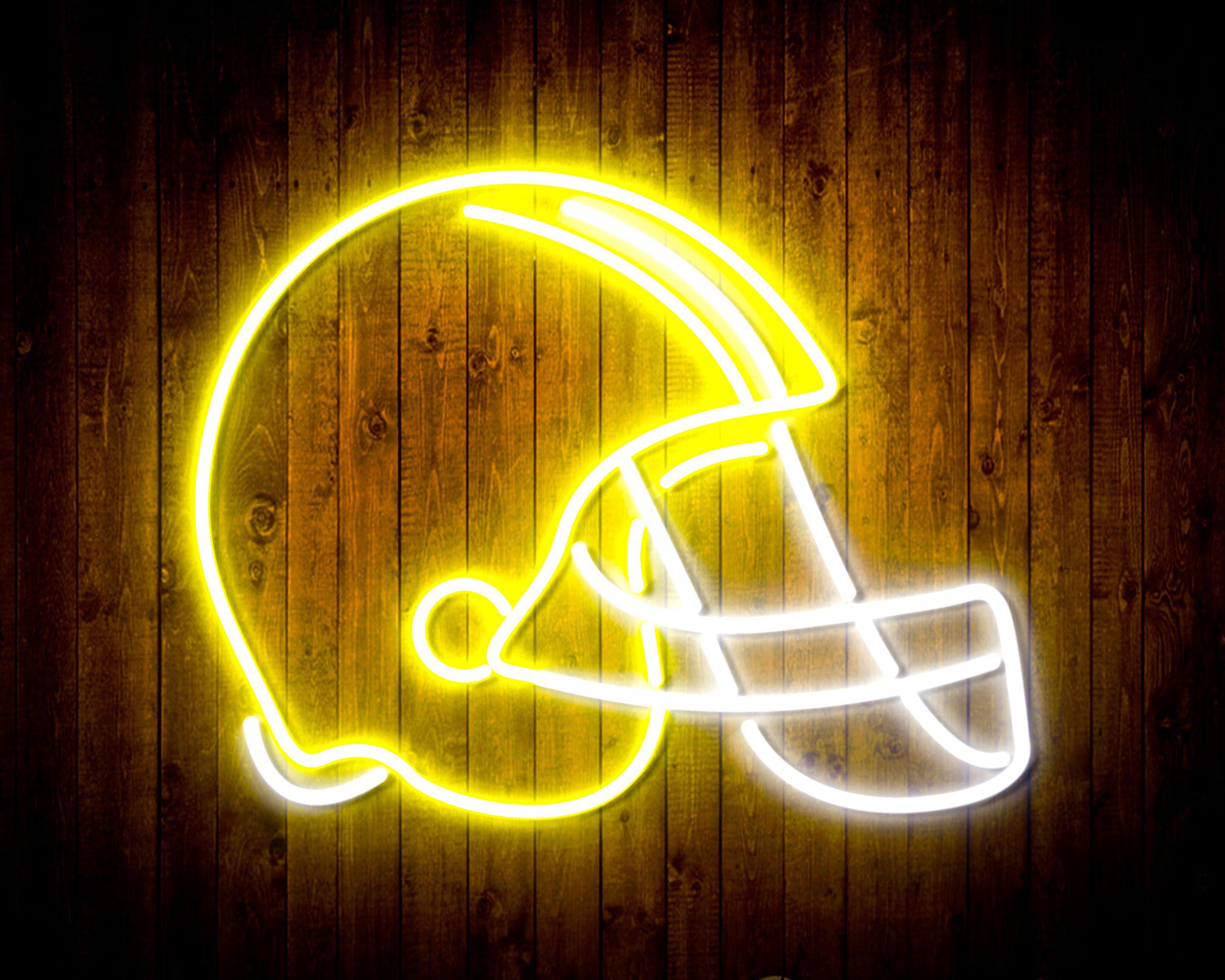 Cleveland Browns Collectibles Helmet Neon Flex Led Light Sign