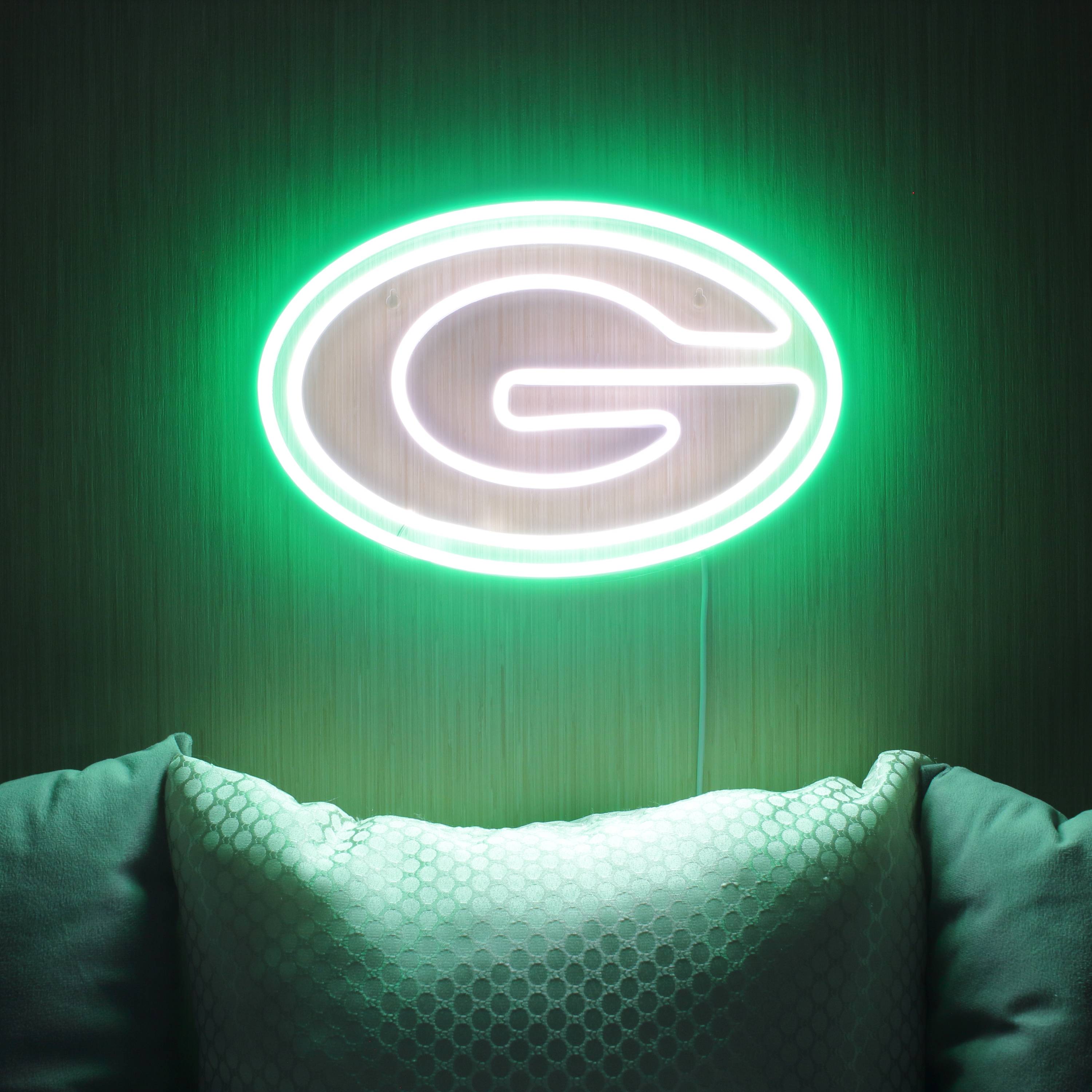 NFL Green Bay Packers Large Flex Led Light Sign