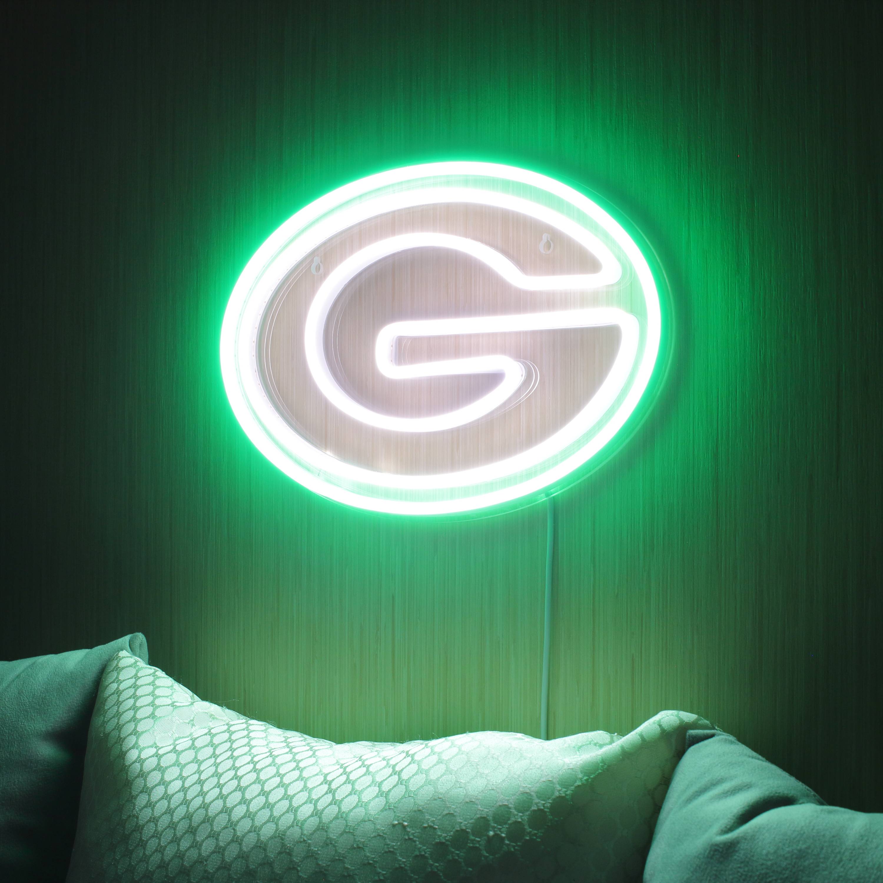 NFL Green Bay Packers Large Flex Led Light Sign