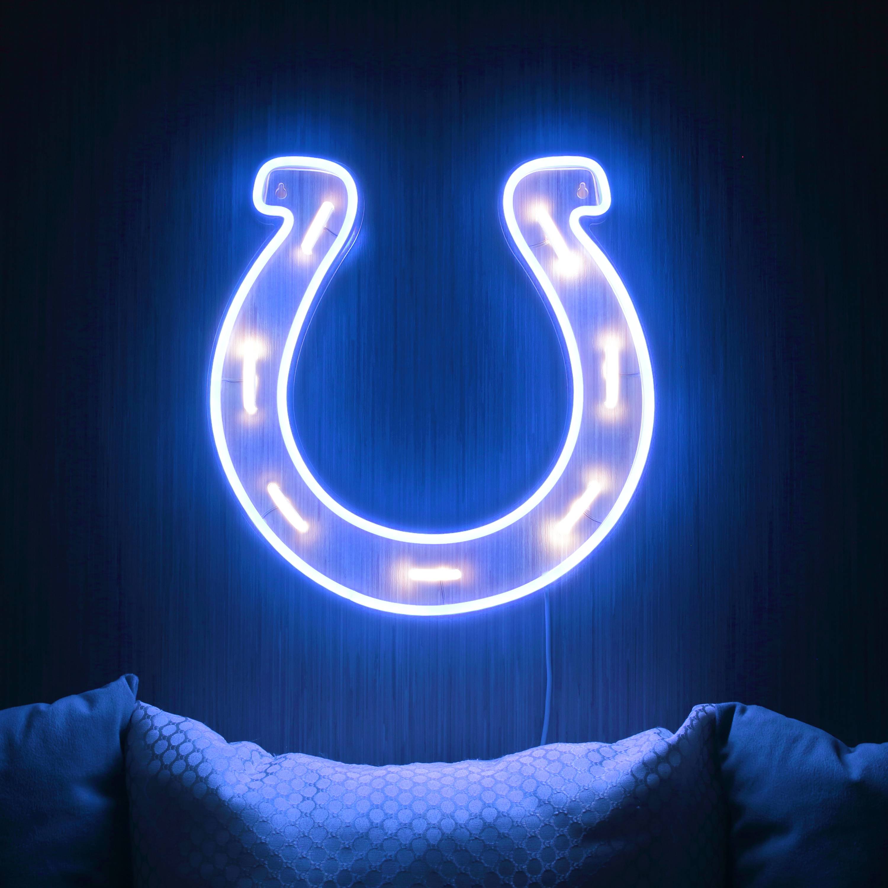 NFL Indianapolis Colts Large Flex Led Light Sign